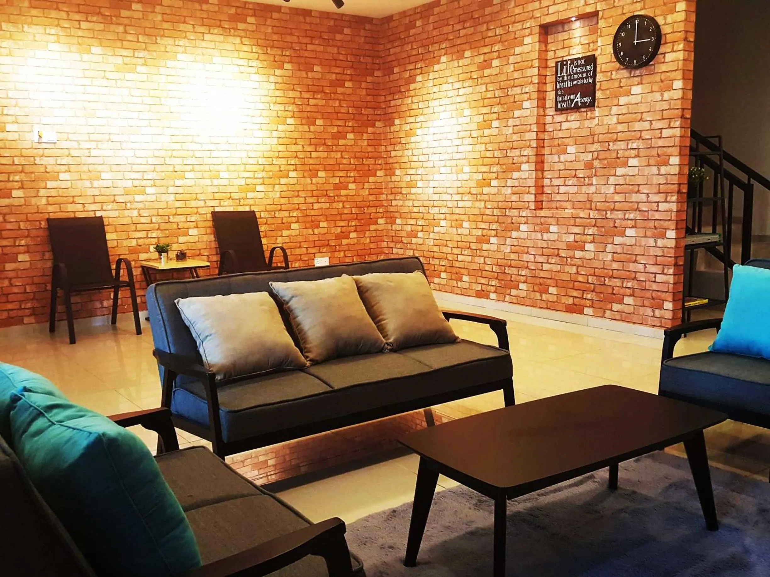 Living room in The Bliss Malacca