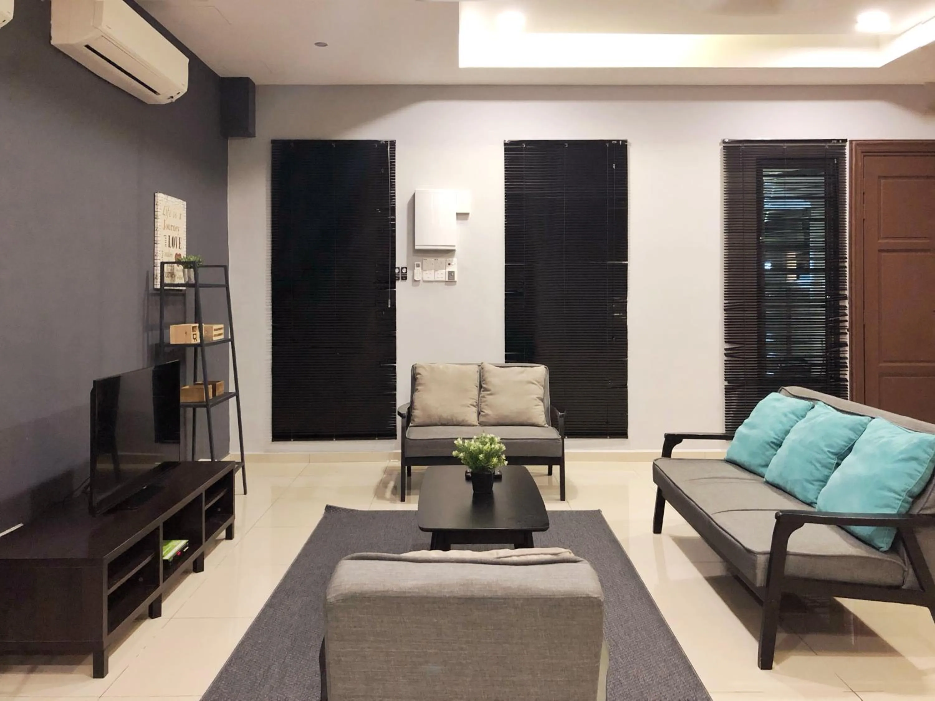 Living room in The Bliss Malacca