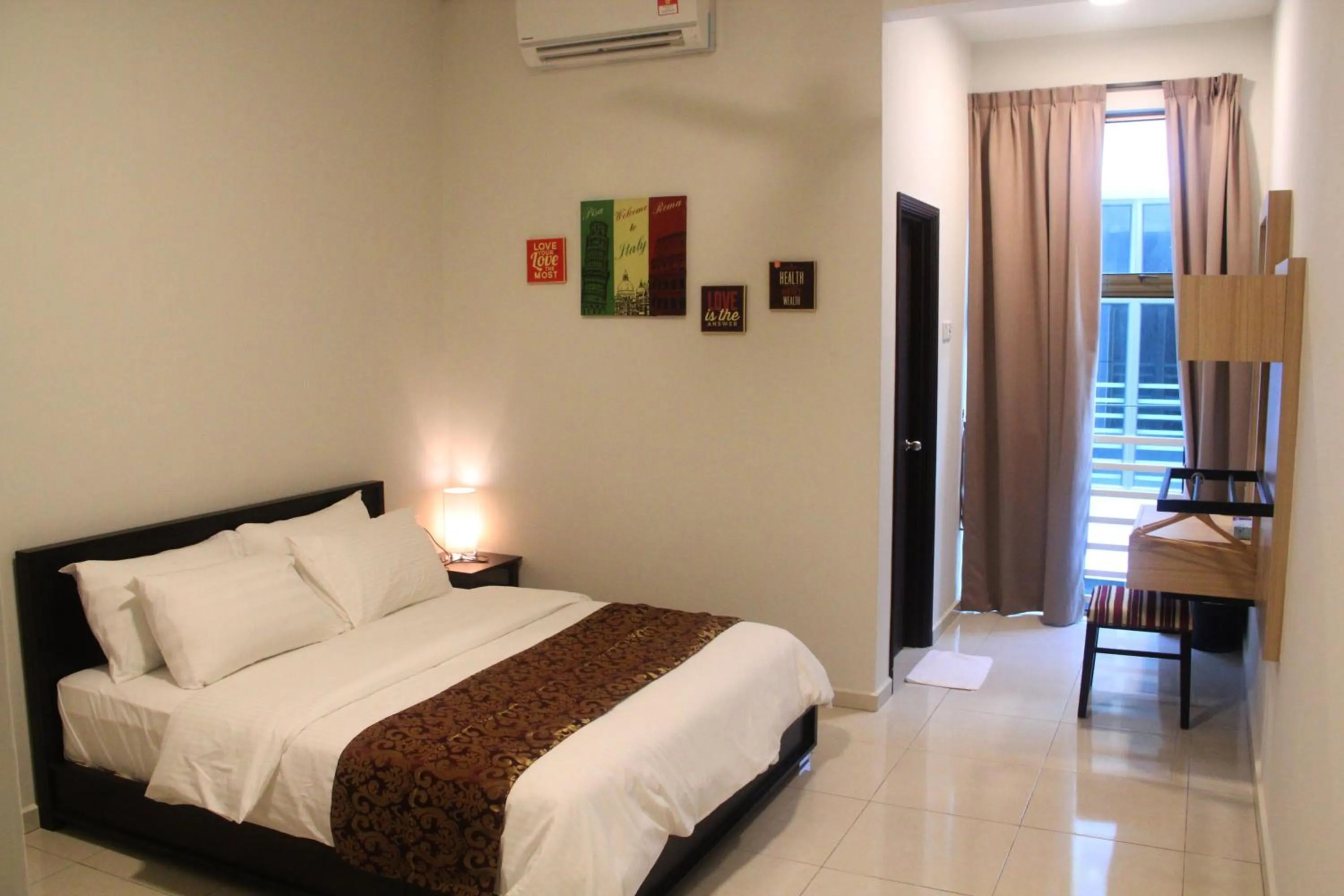 Bedroom in The Bliss Malacca