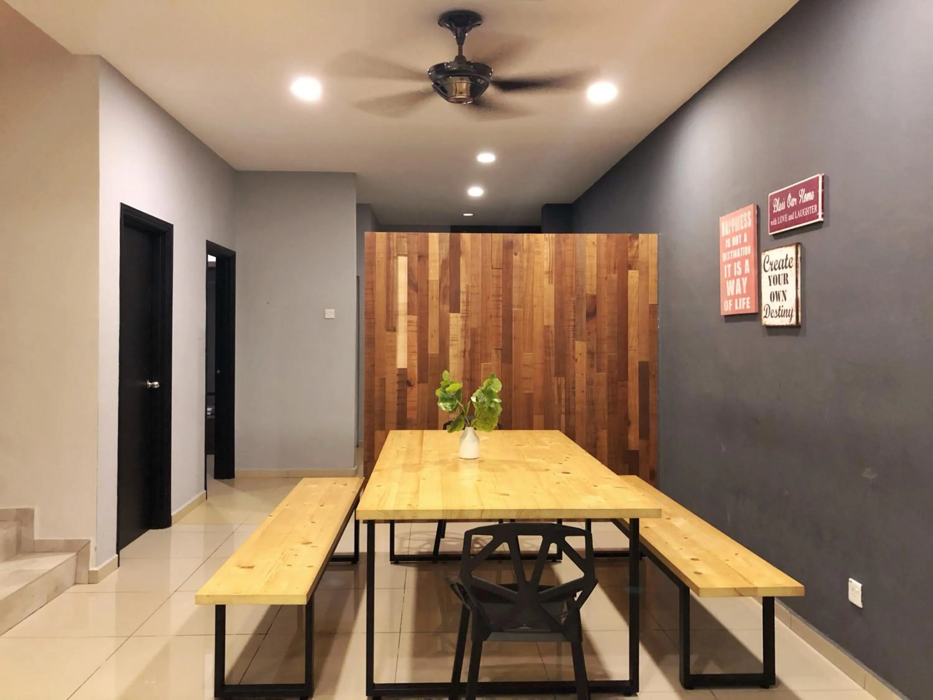 Dining area in The Bliss Malacca