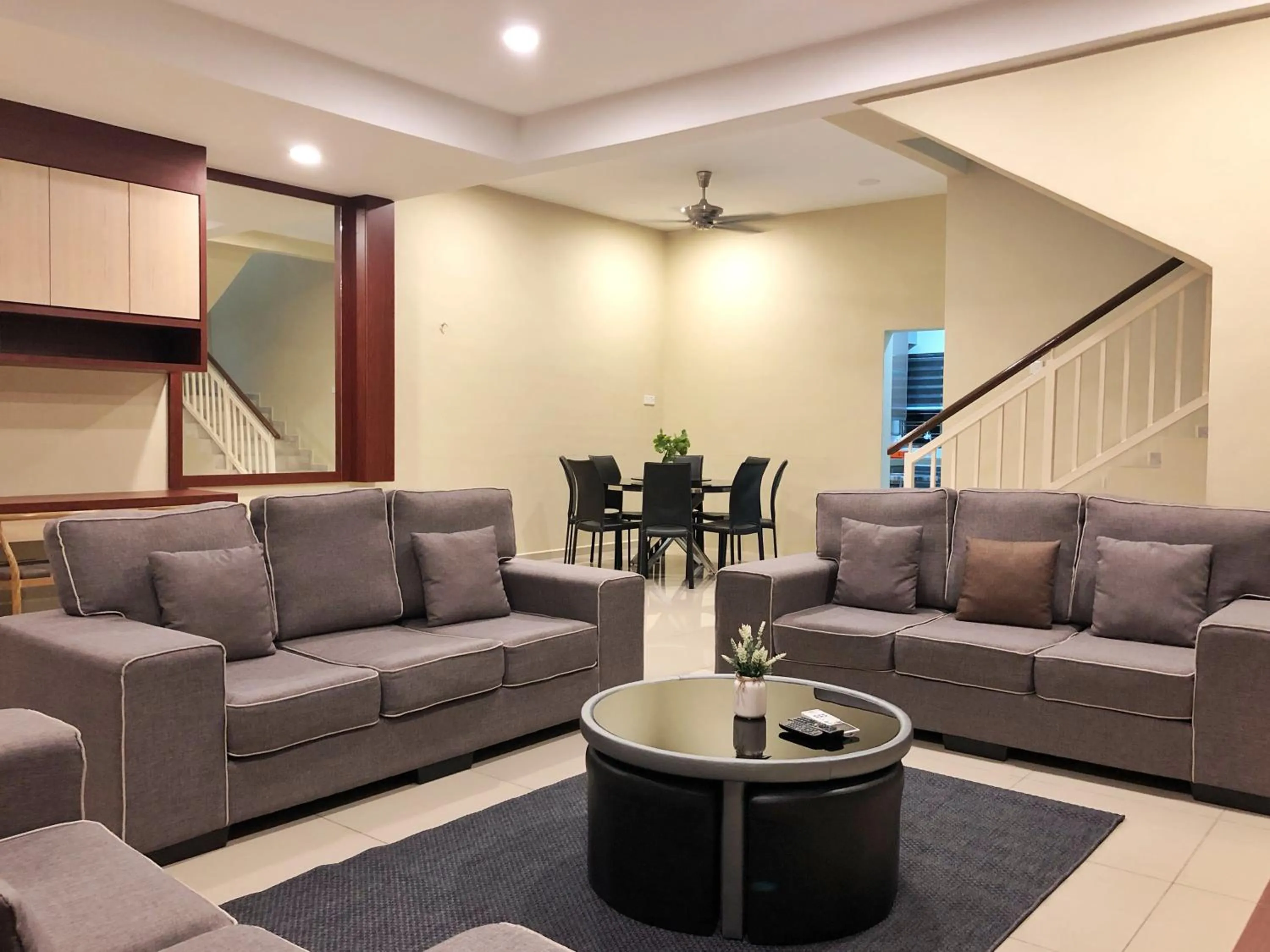 Living room in The Bliss Malacca