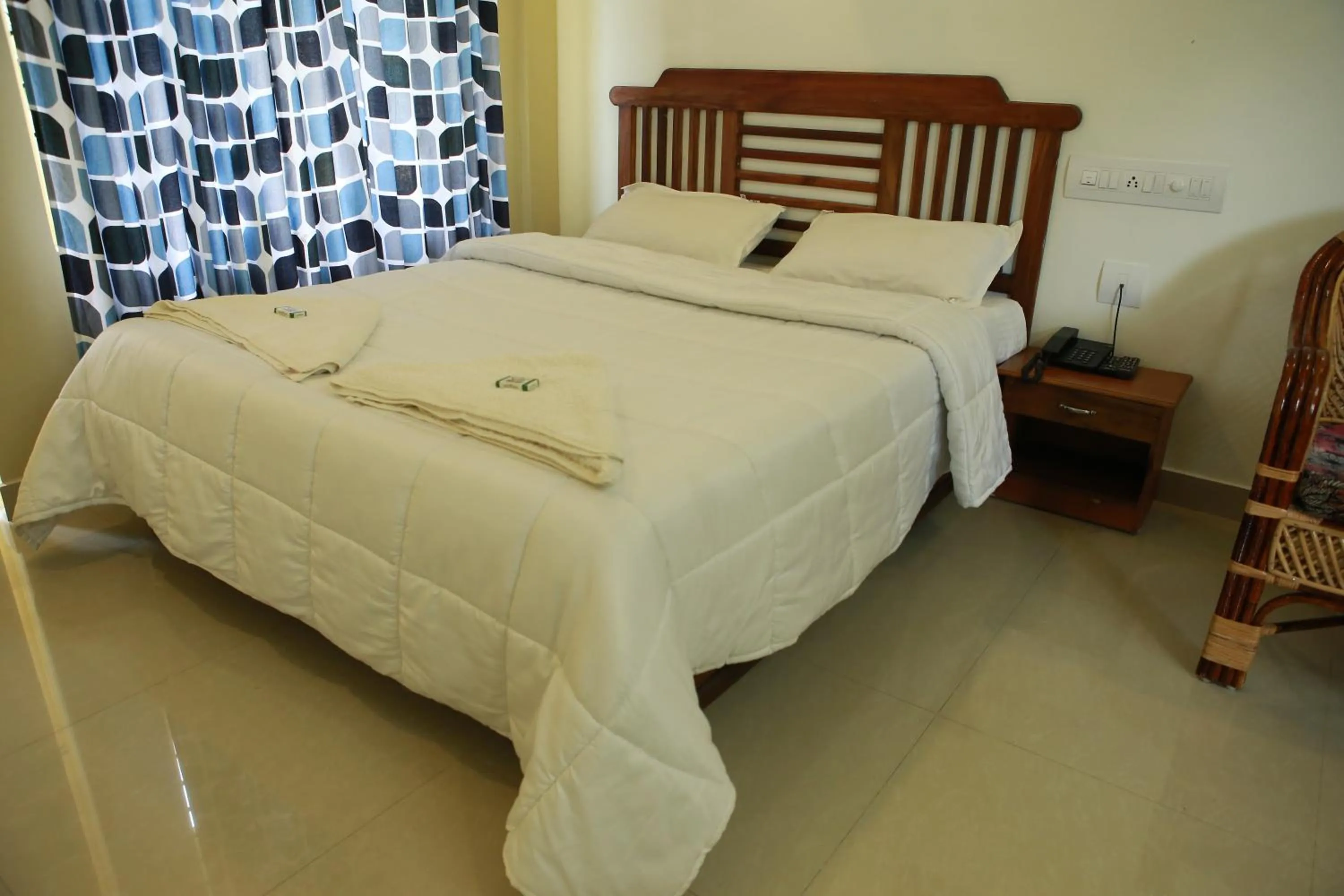Bed in Anna Residency