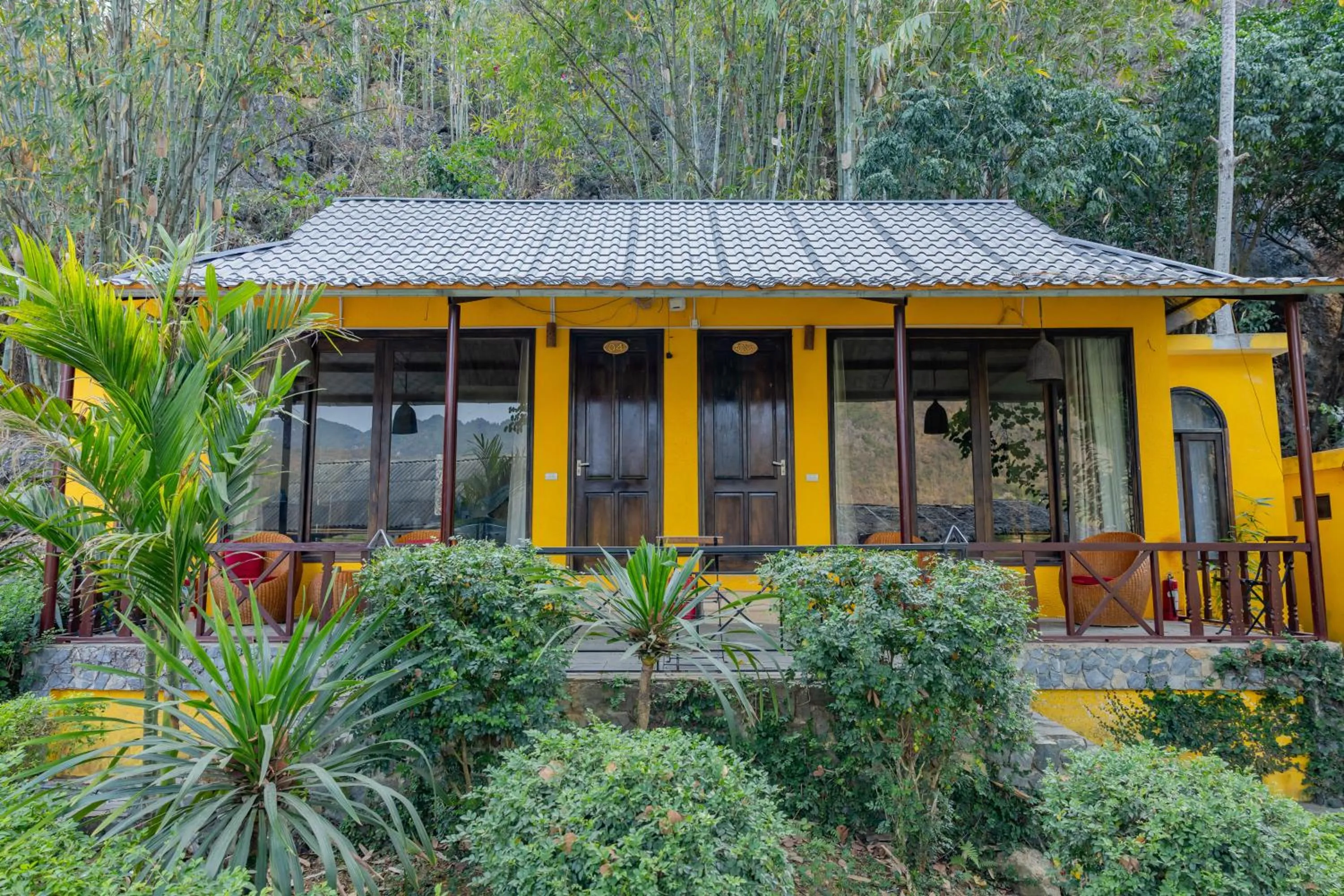 Property building in Mai Chau Sunrise Village
