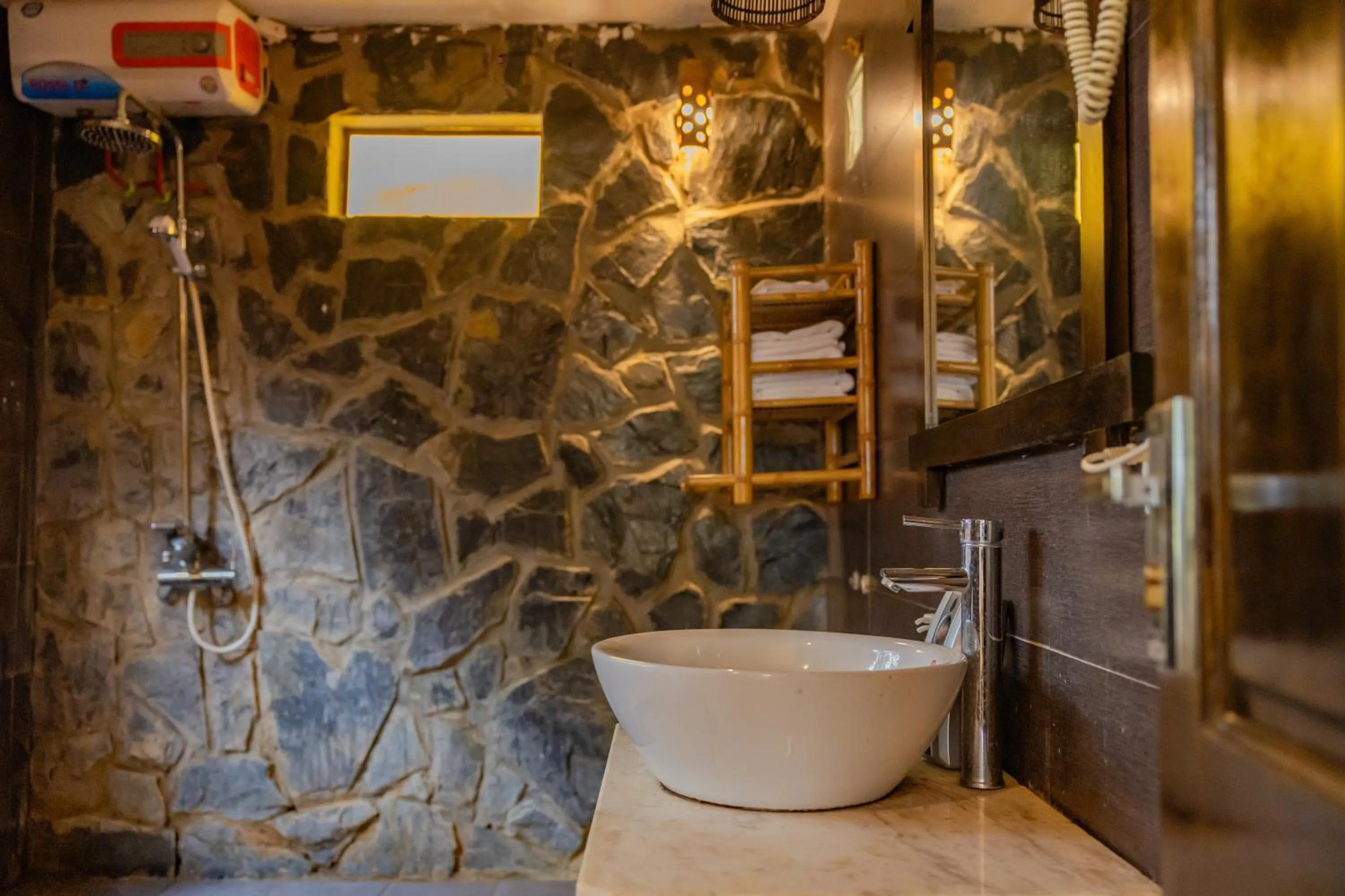 Bathroom in Mai Chau Sunrise Village