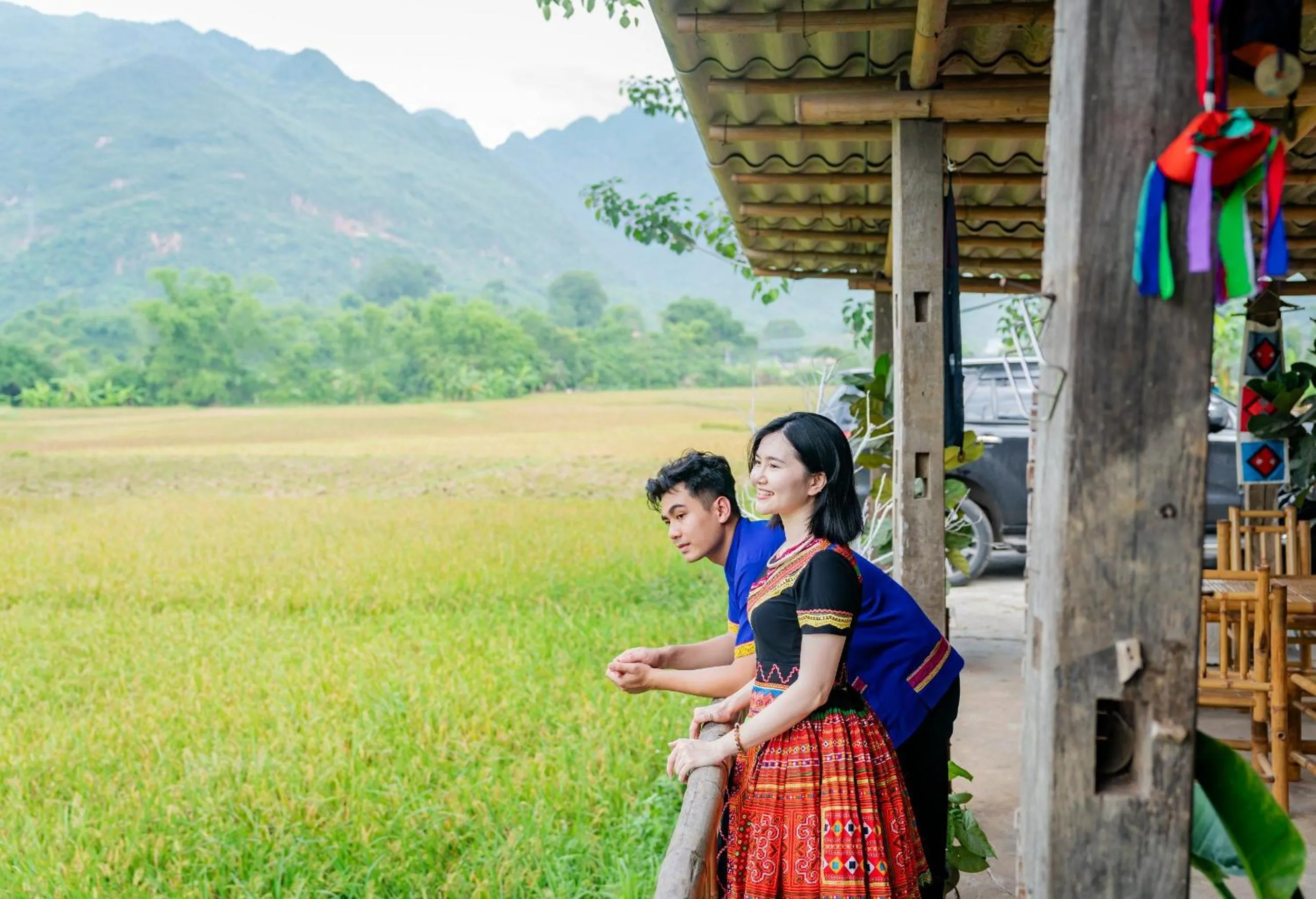 Natural landscape in Mai Chau Sunrise Village