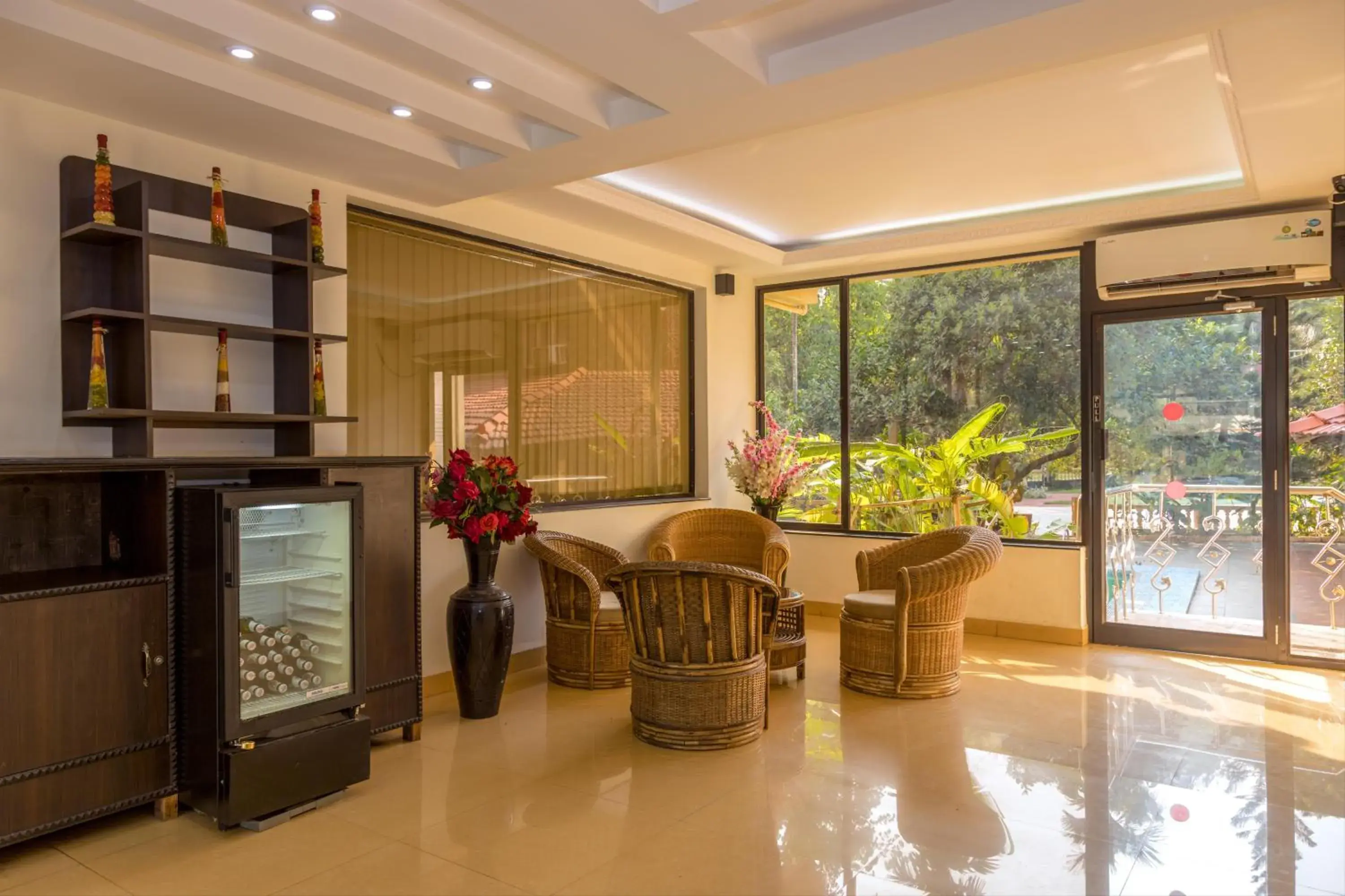 Lobby or reception in Rendezvous Beach Resort Panjim Lobby or reception in Rendezvous Beach Resort Panjim