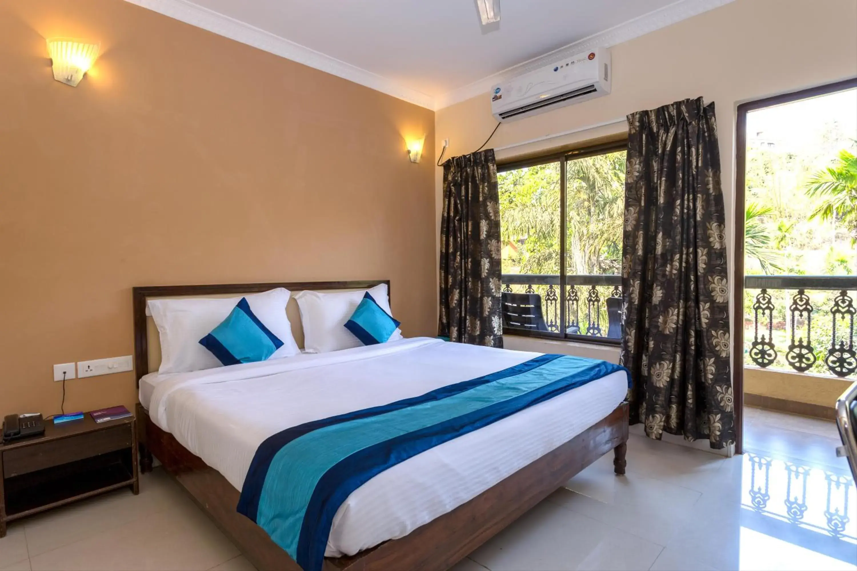 Bed in Rendezvous Beach Resort Panjim Bed in Rendezvous Beach Resort Panjim