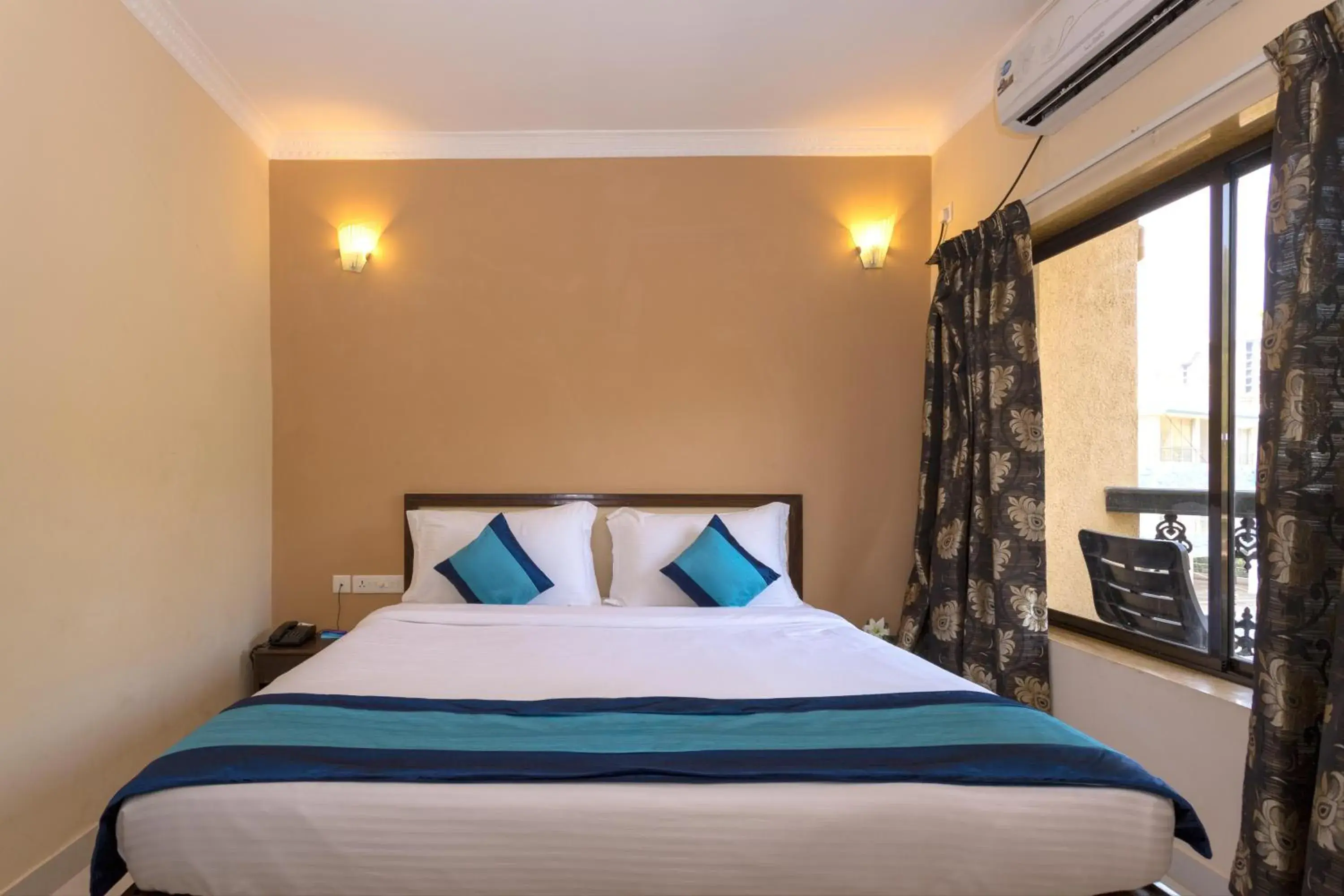 Bedroom, Bed in Rendezvous Beach Resort Panjim Bedroom, Bed in Rendezvous Beach Resort Panjim