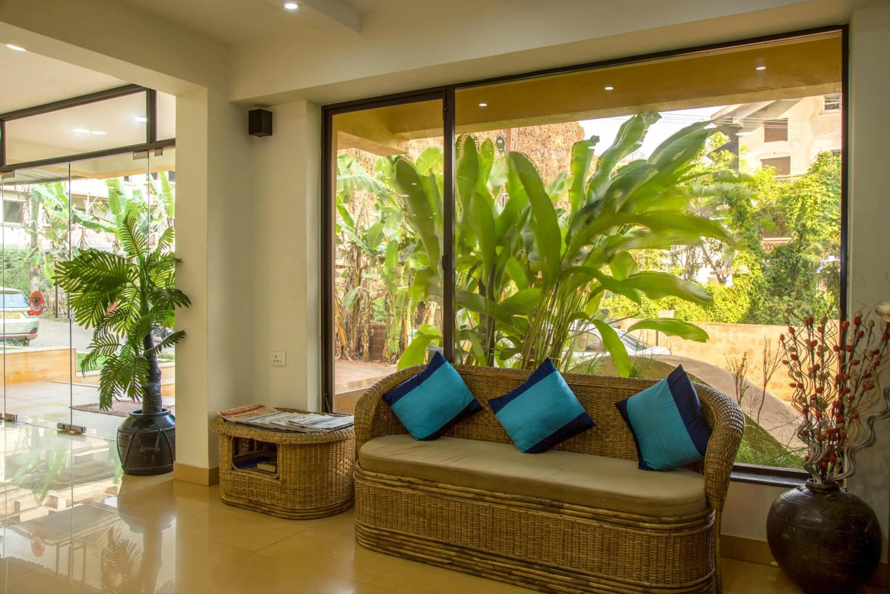 Lobby or reception in Rendezvous Beach Resort Panjim