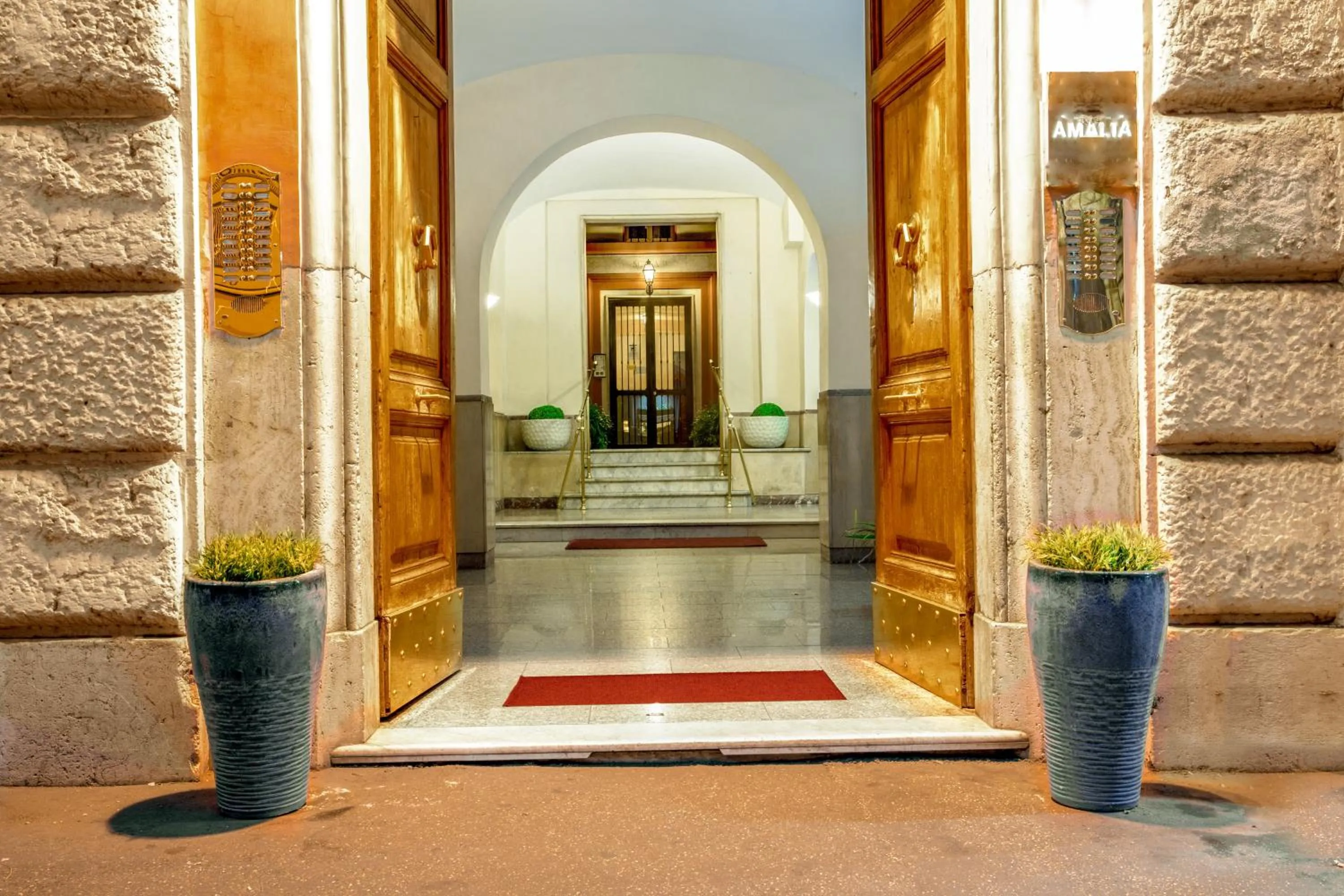 Property building in Amalia Suites by Remember Rome