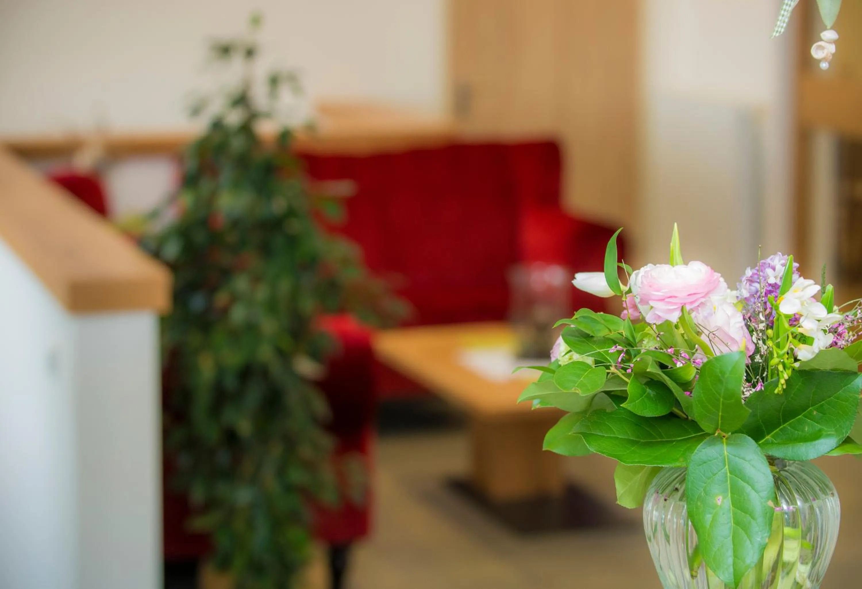 Lobby or reception in Gasthof Wachter