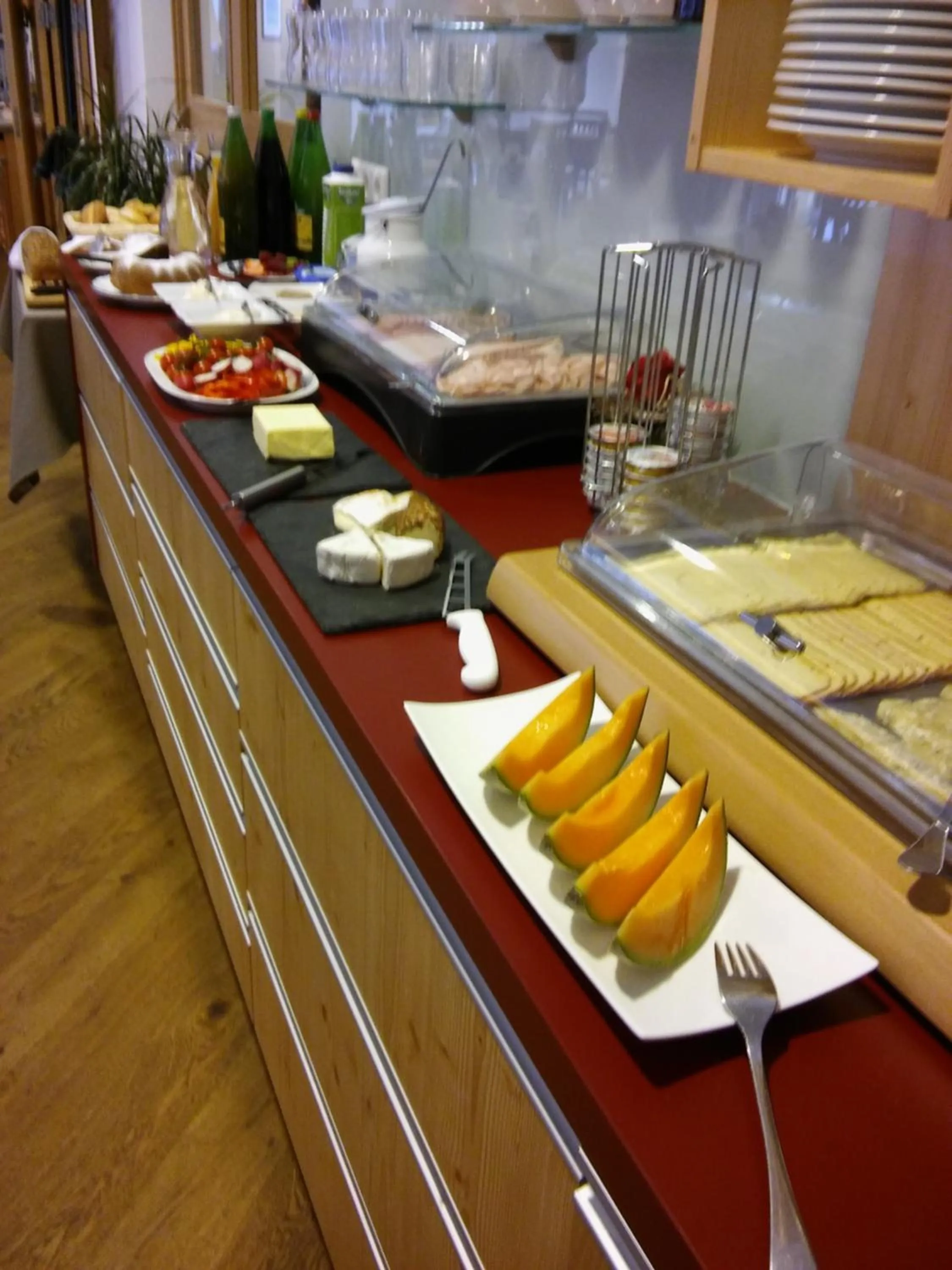 Buffet breakfast in Gasthof Wachter