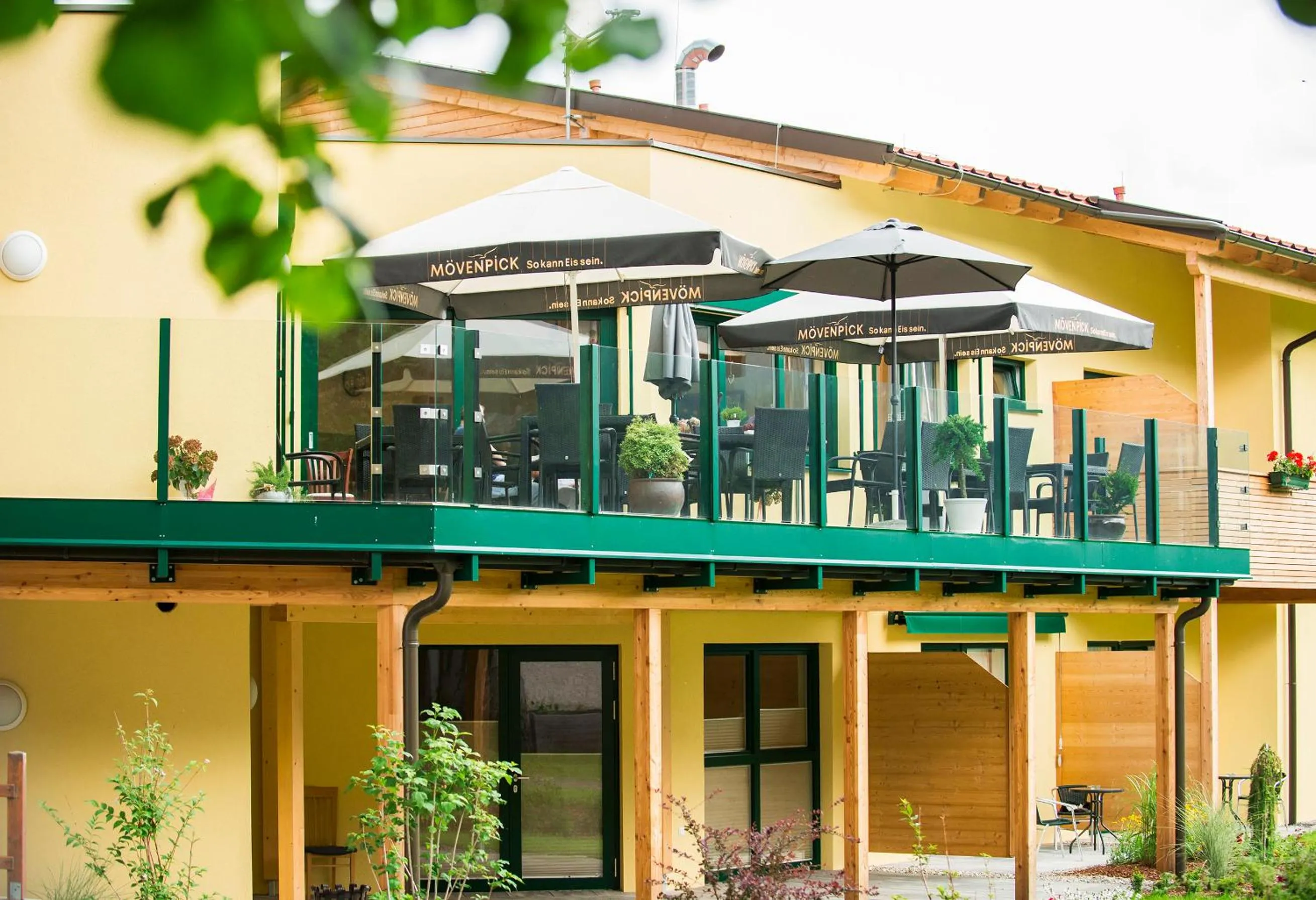 Balcony/Terrace in Gasthof Wachter