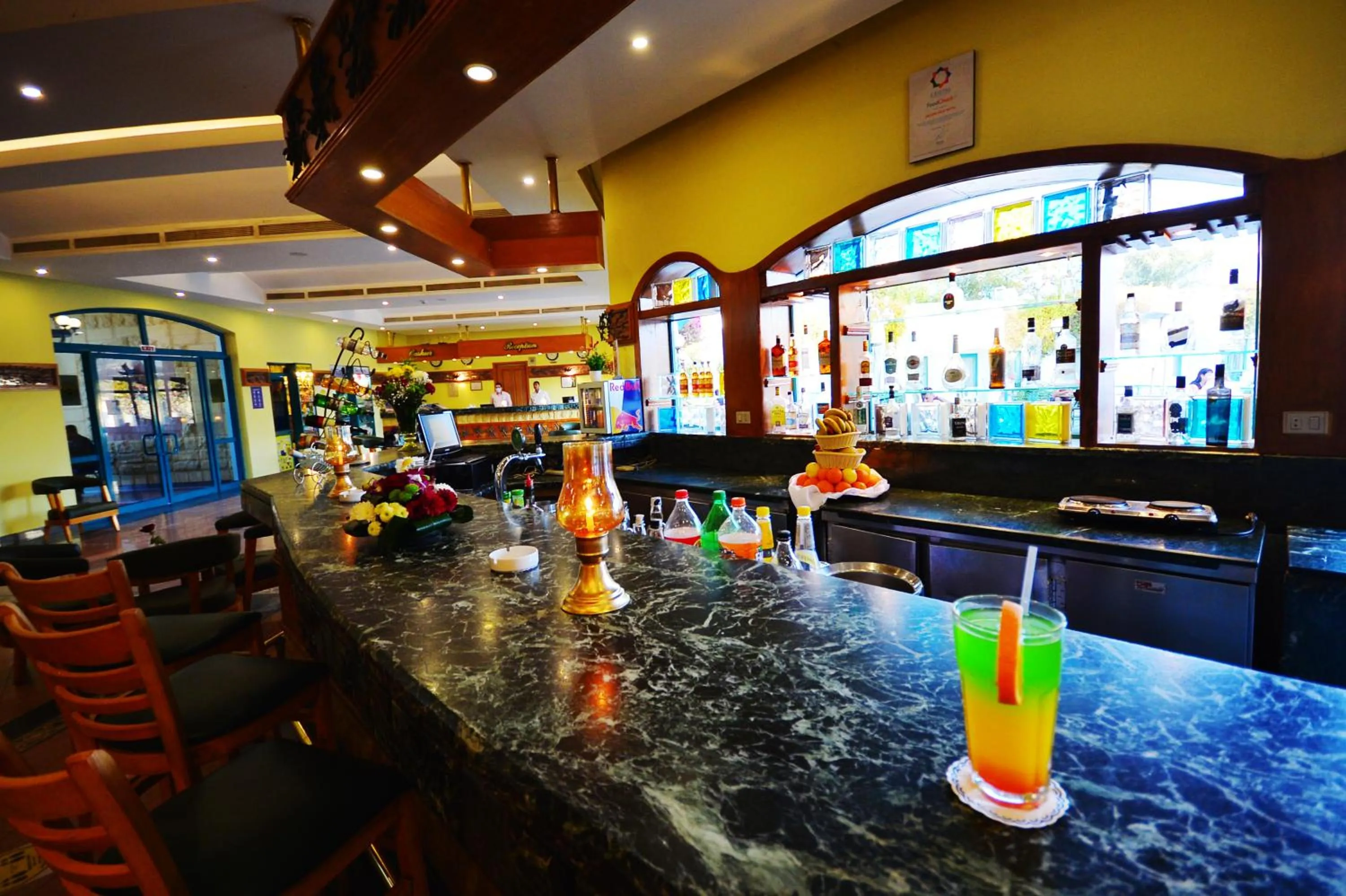Lounge or bar in Falcon Hills Hotel