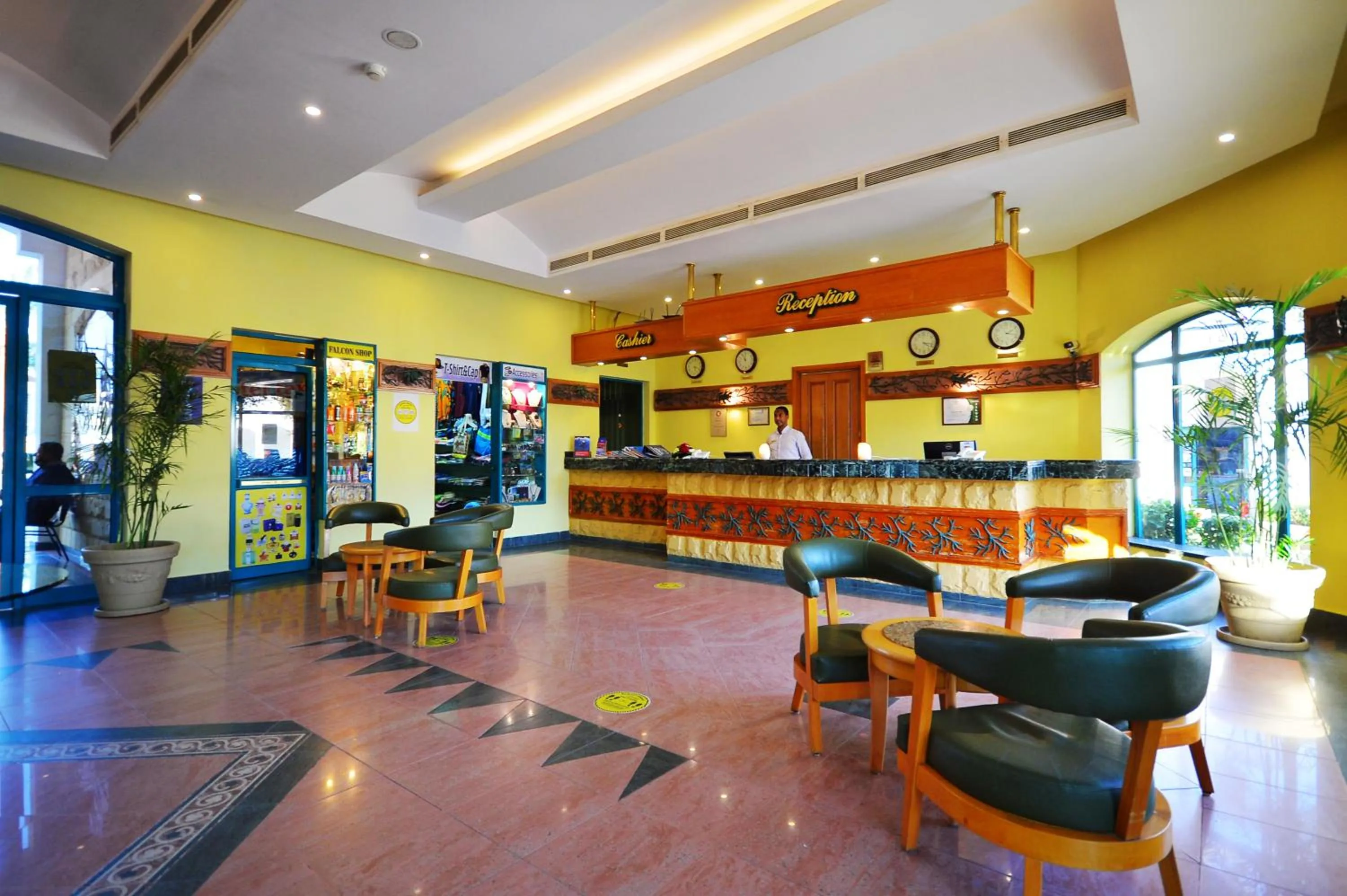 Lobby or reception in Falcon Hills Hotel