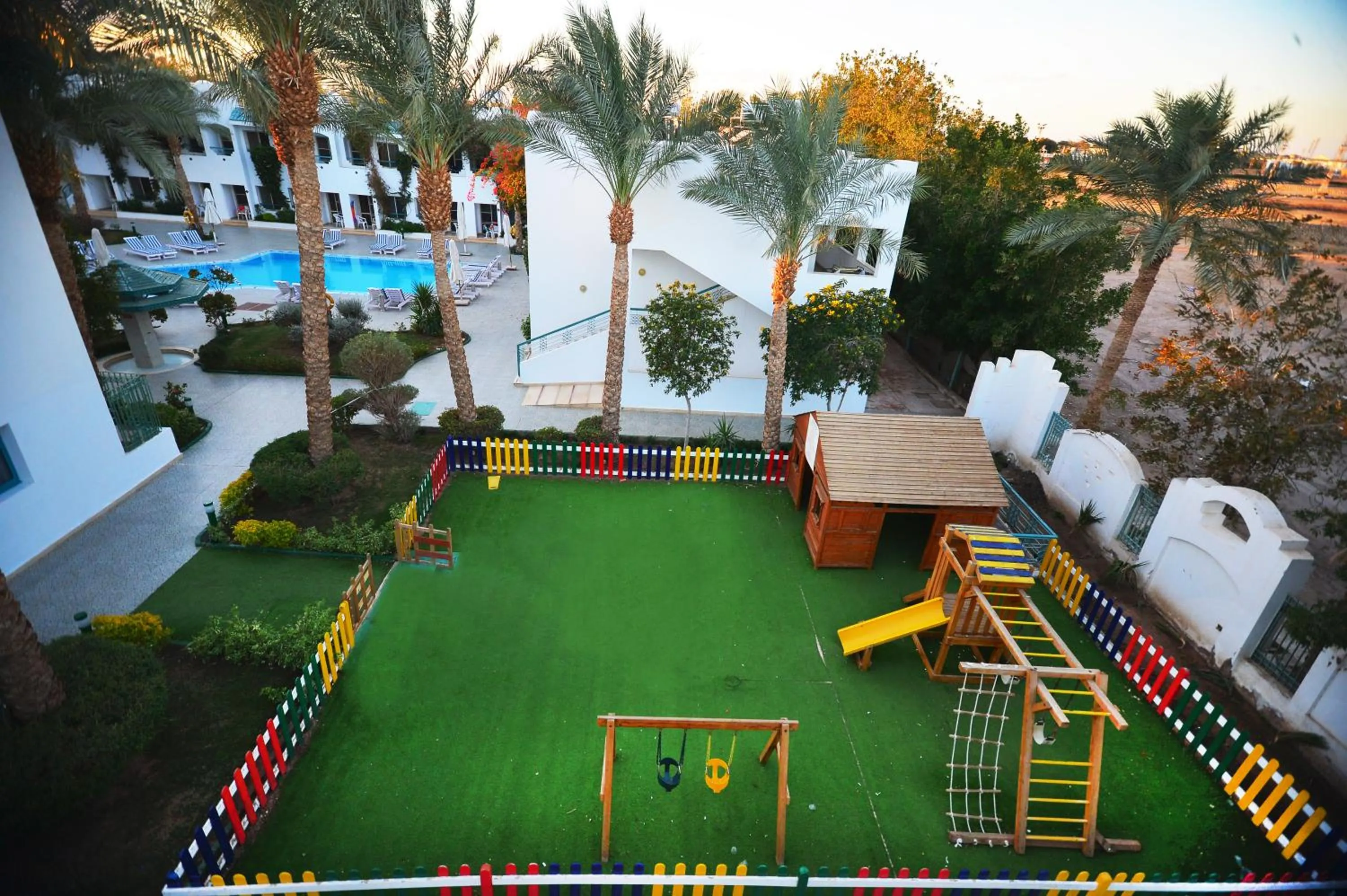 Children play ground in Falcon Hills Hotel