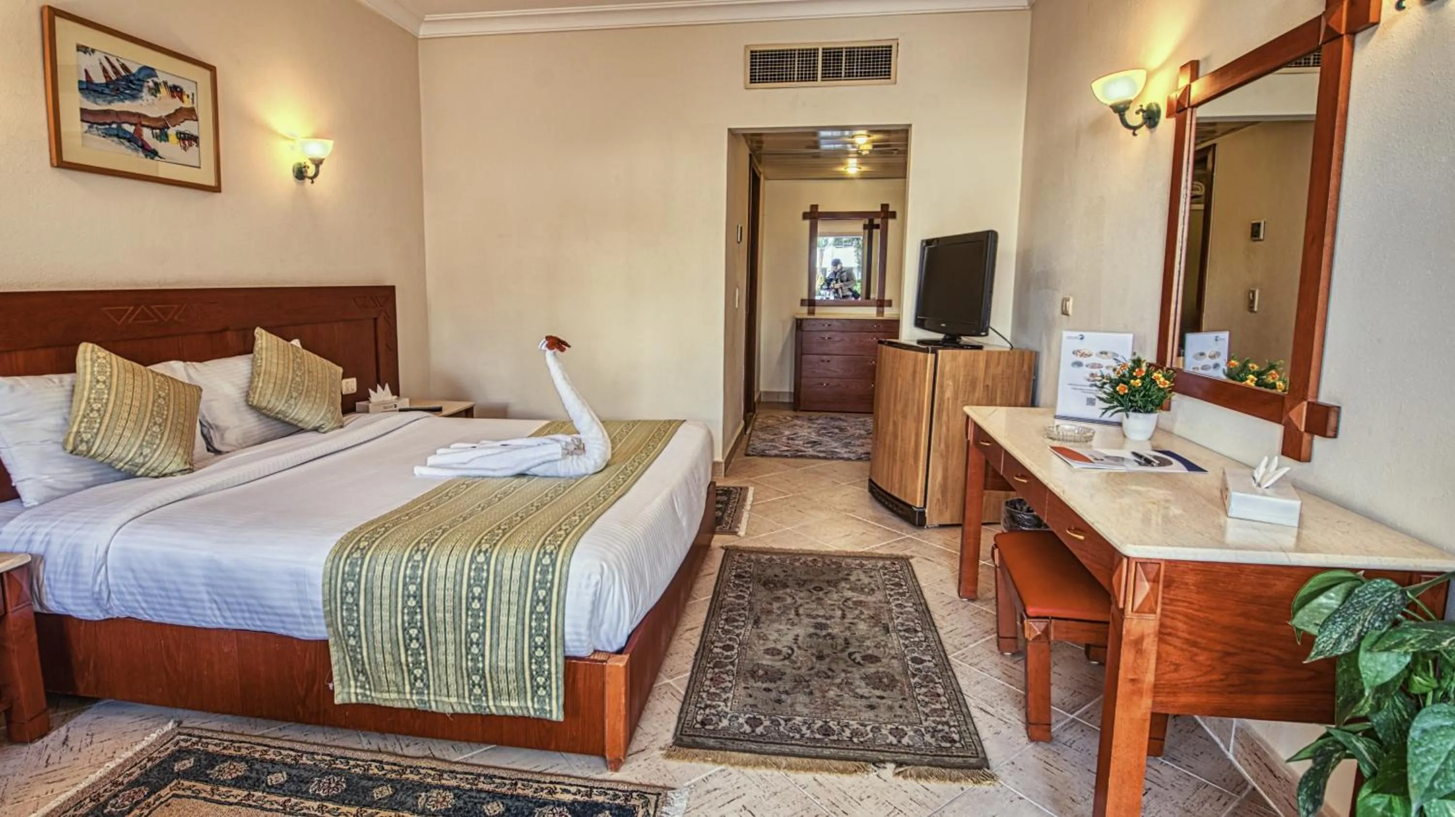 Bed in Falcon Hills Hotel