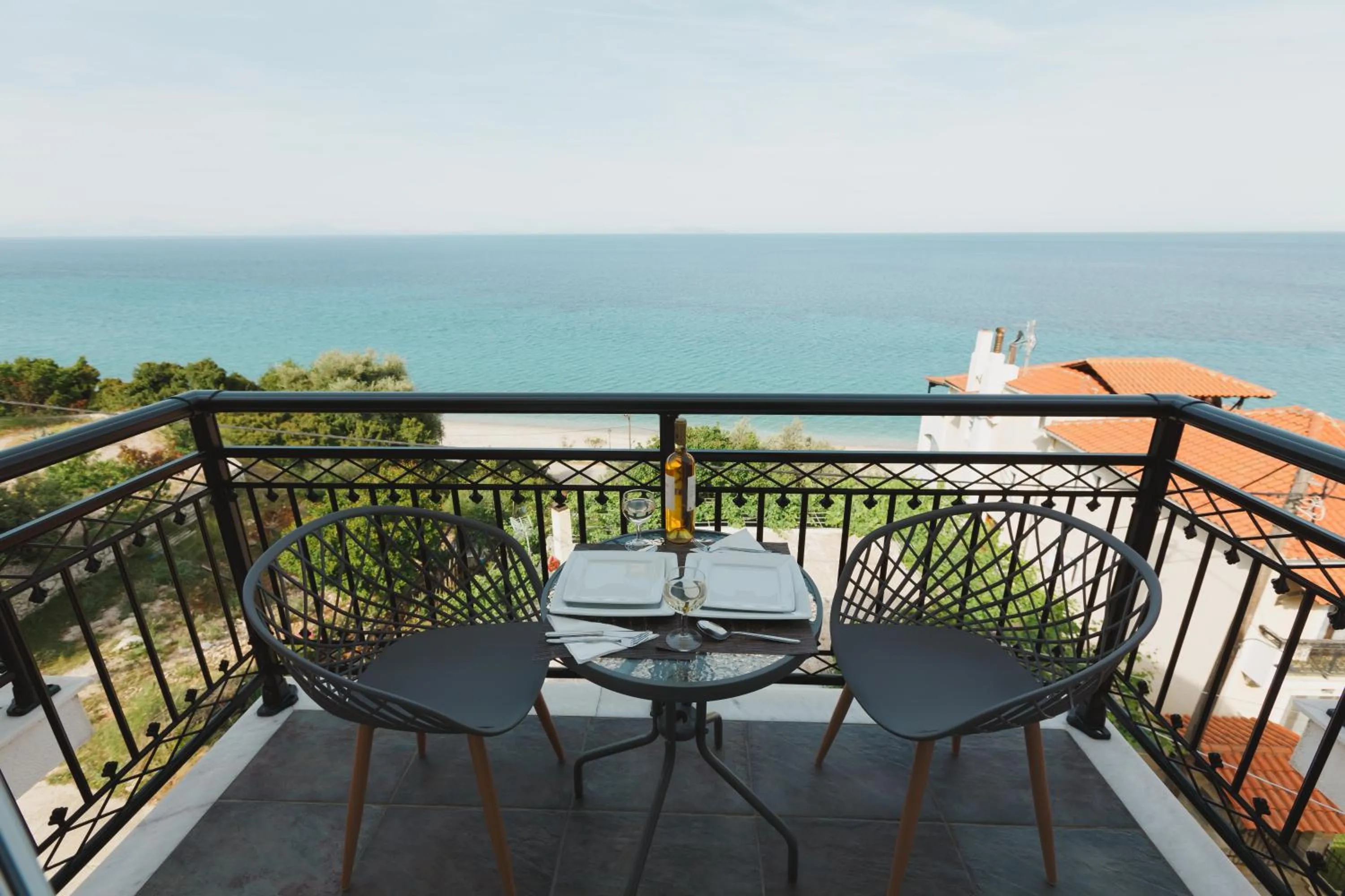 Balcony/Terrace in Stellatos House