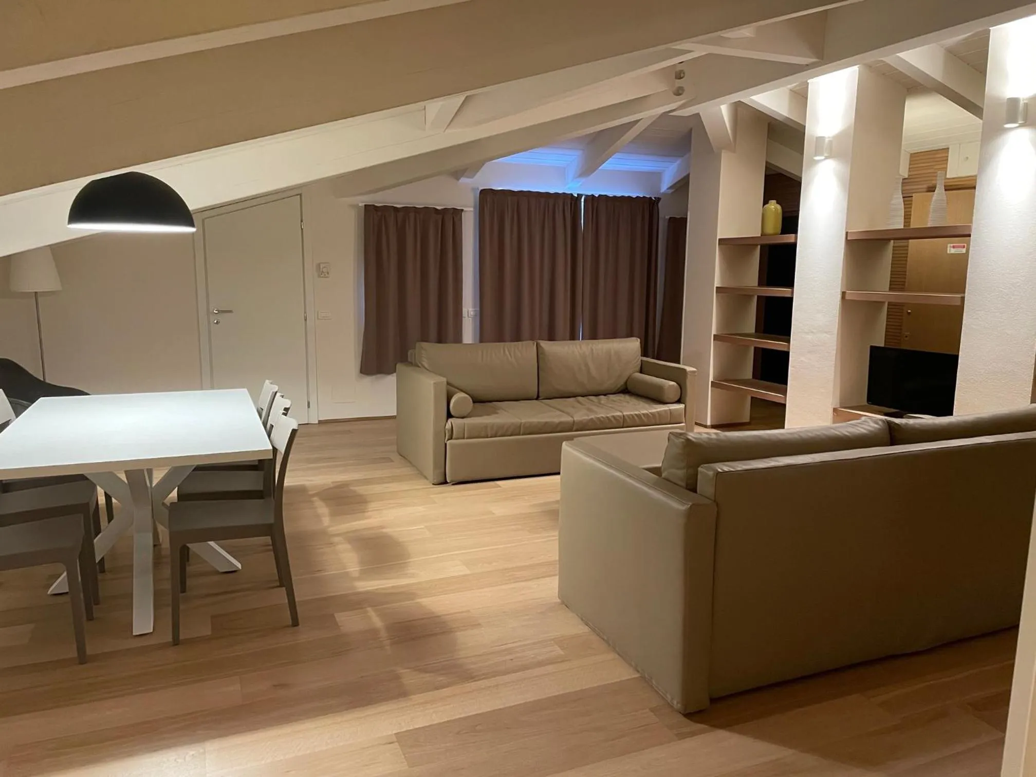 Living room in Ceccarini Suite