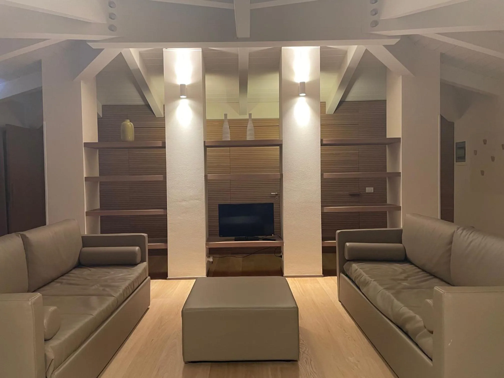 Living room in Ceccarini Suite