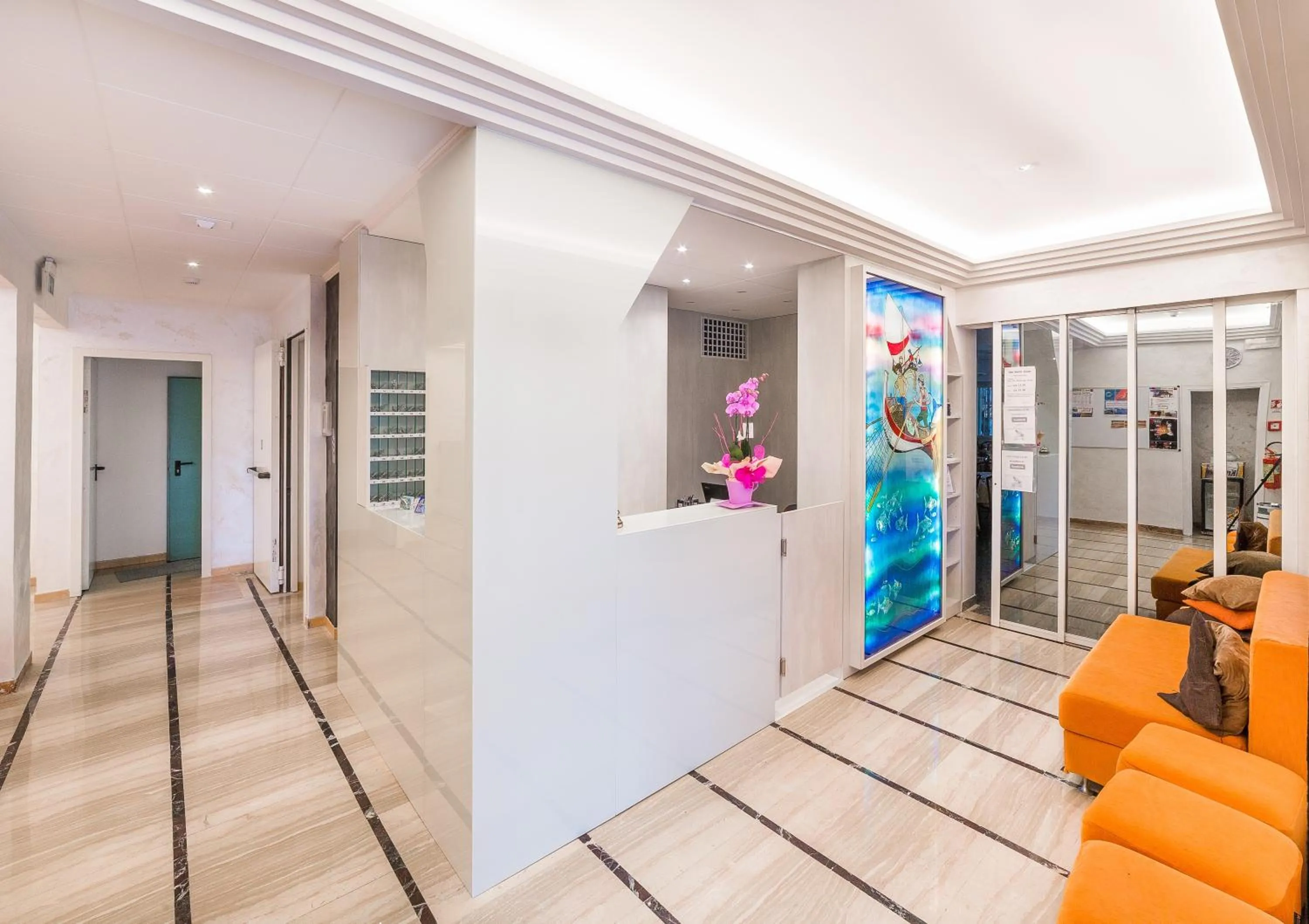 Lobby or reception in Hotel Universal