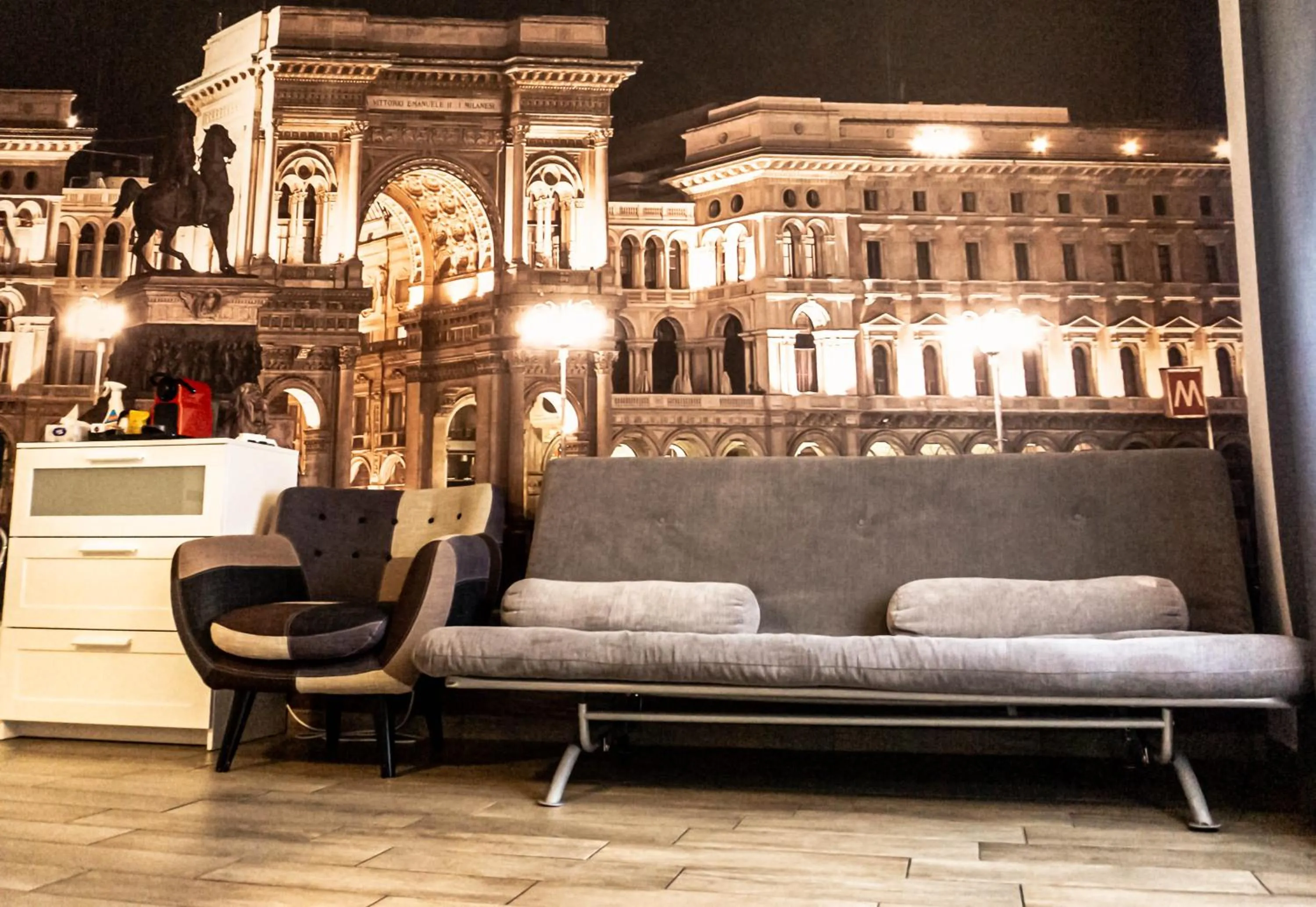 Living room in Aparthotel Meneghino