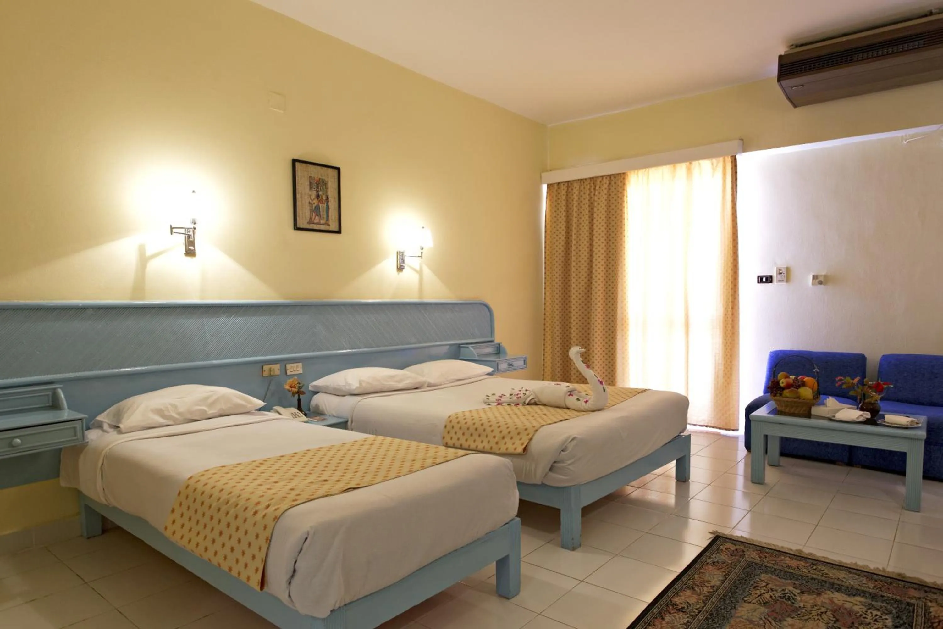 Bed in Empire Hotel Aqua Park