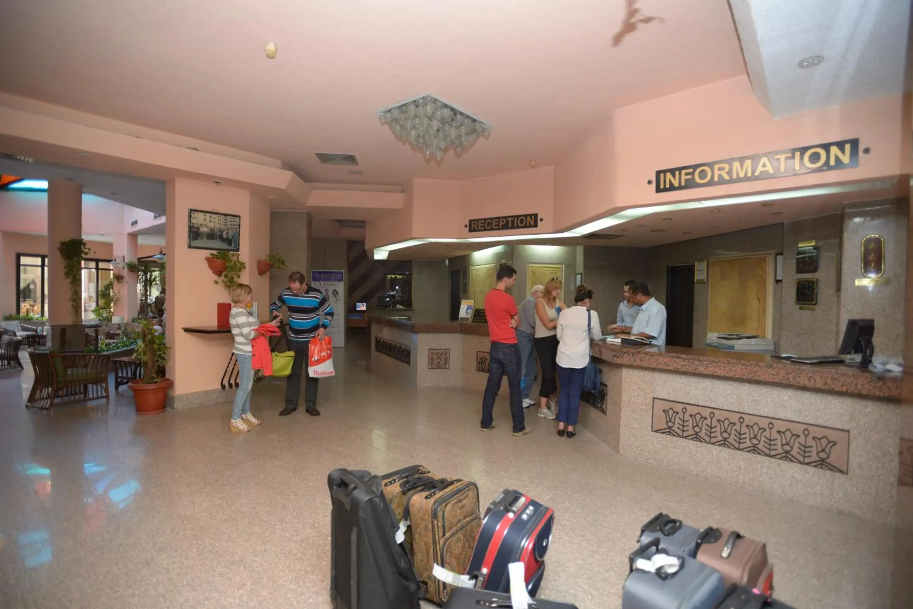 Lobby or reception in Empire Hotel Aqua Park Lobby or reception in Empire Hotel Aqua Park