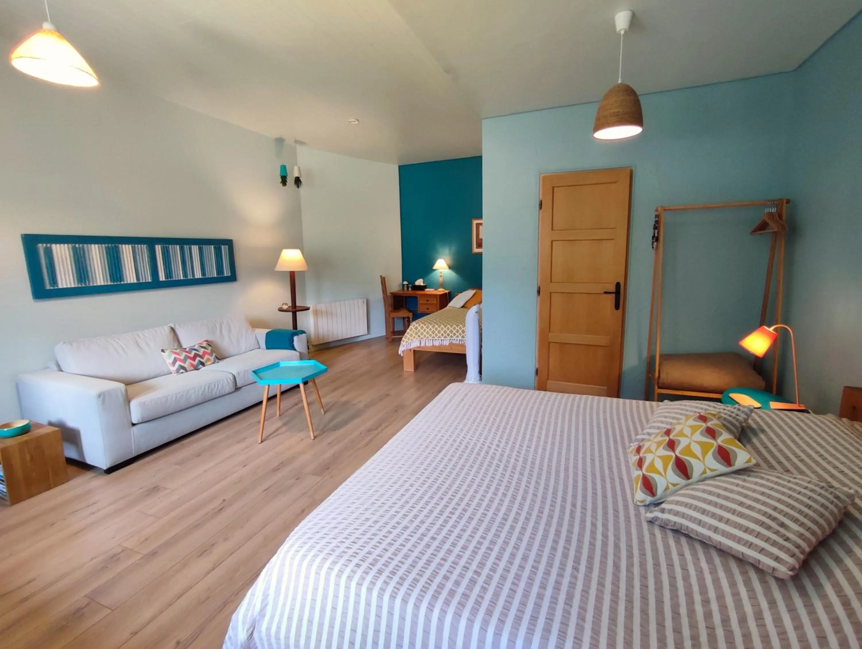 Photo of the whole room, Bed in Terres de la Grange B&B