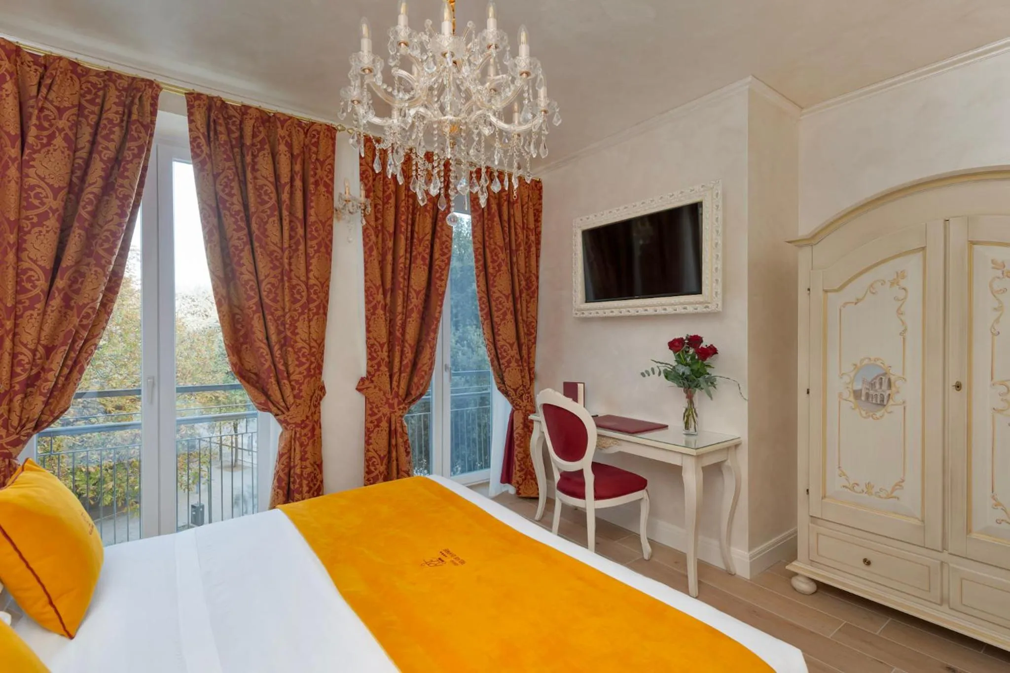 Bedroom, Bed in Relais Empire