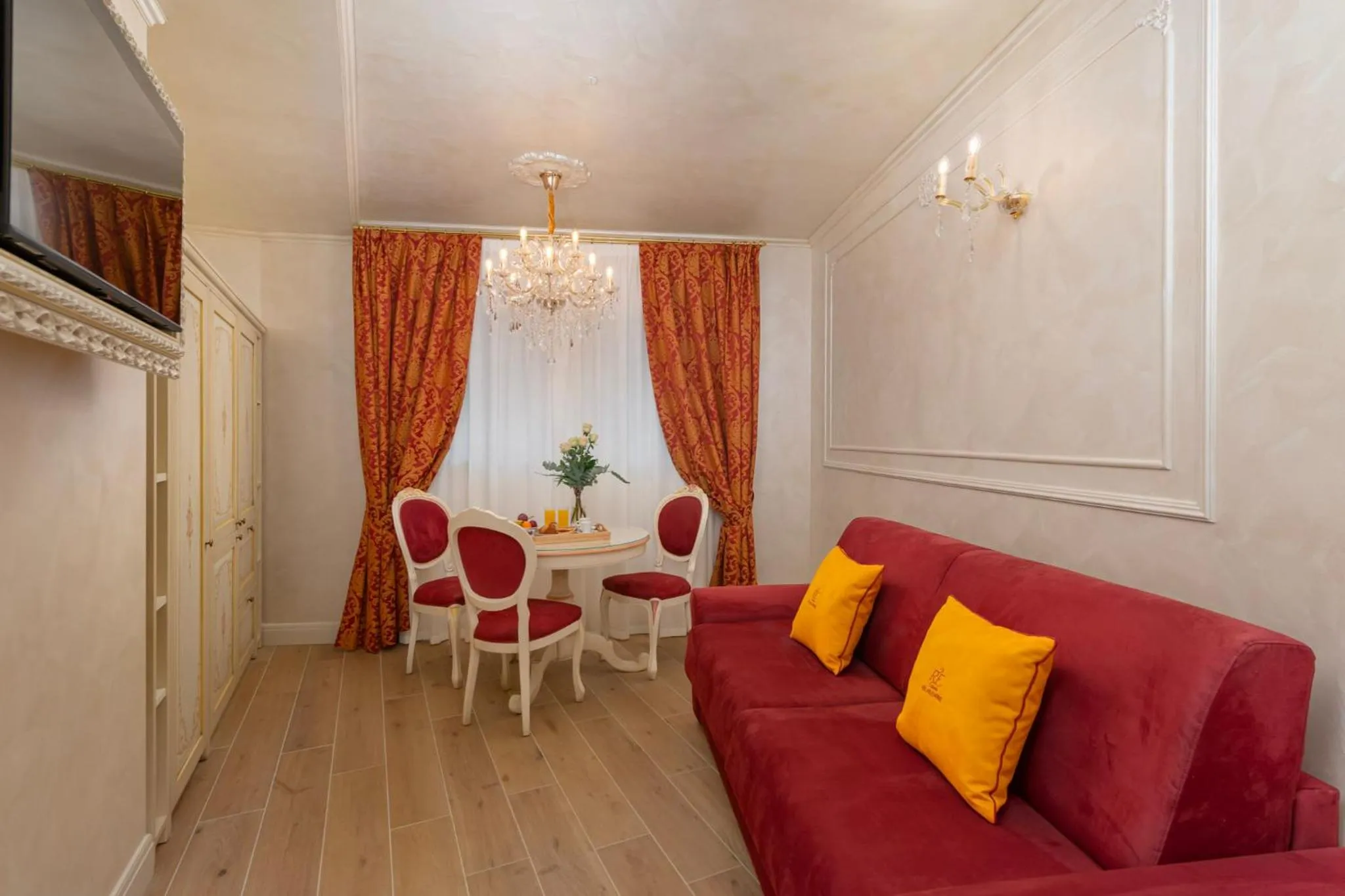 Living room in Relais Empire