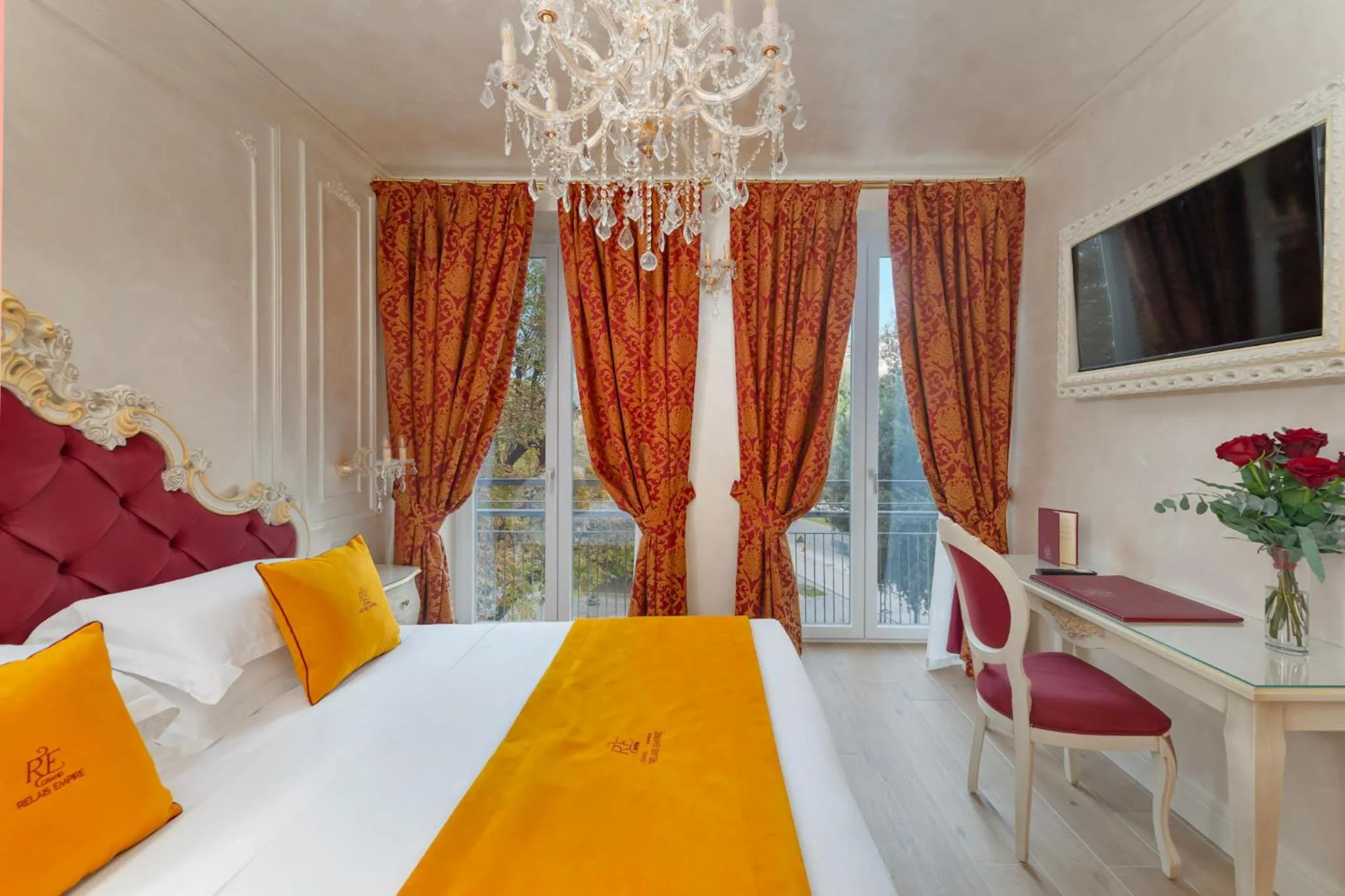 Bedroom, Bed in Relais Empire