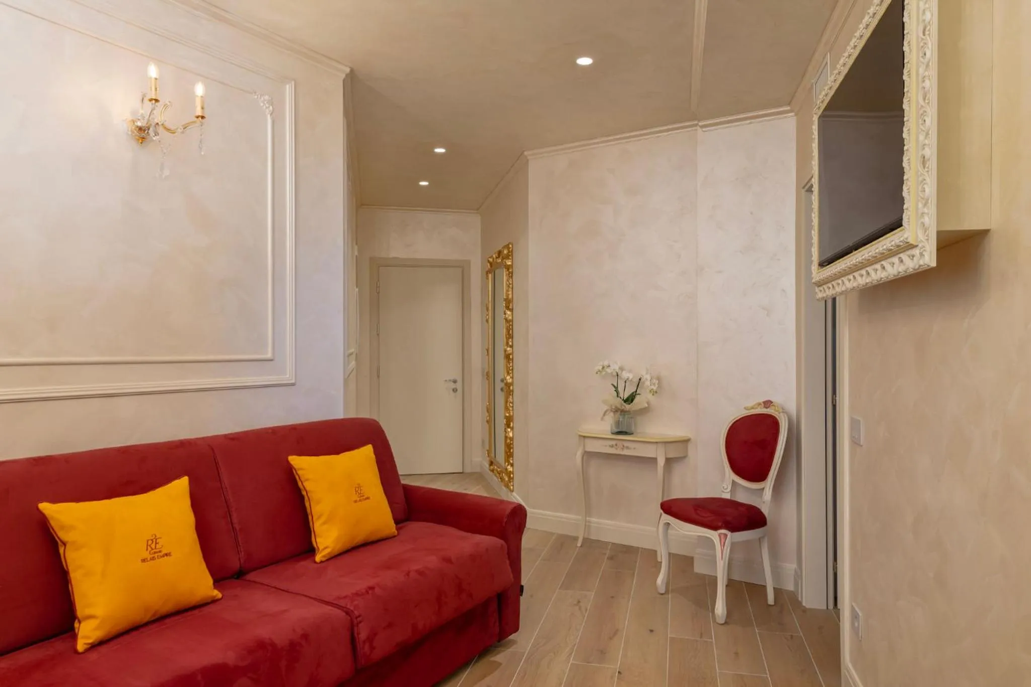 Living room in Relais Empire