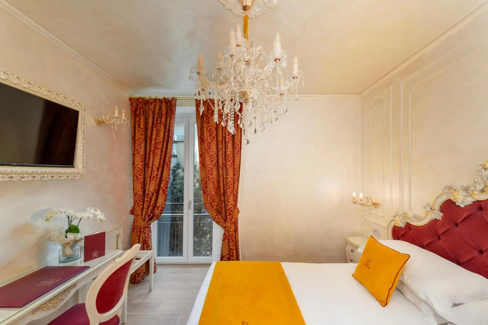 Bedroom, Bed in Relais Empire