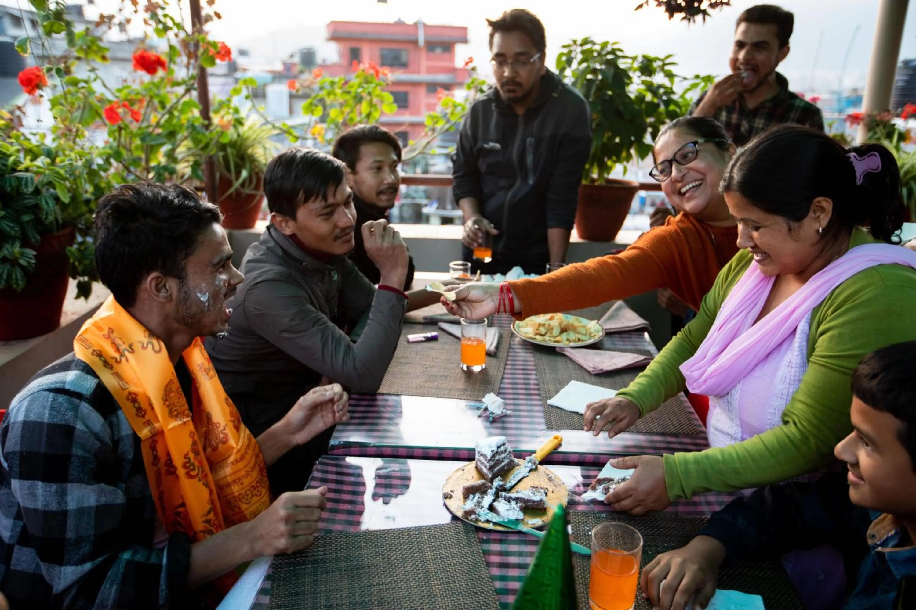 Staff in Kathmandu Sunny Hotel