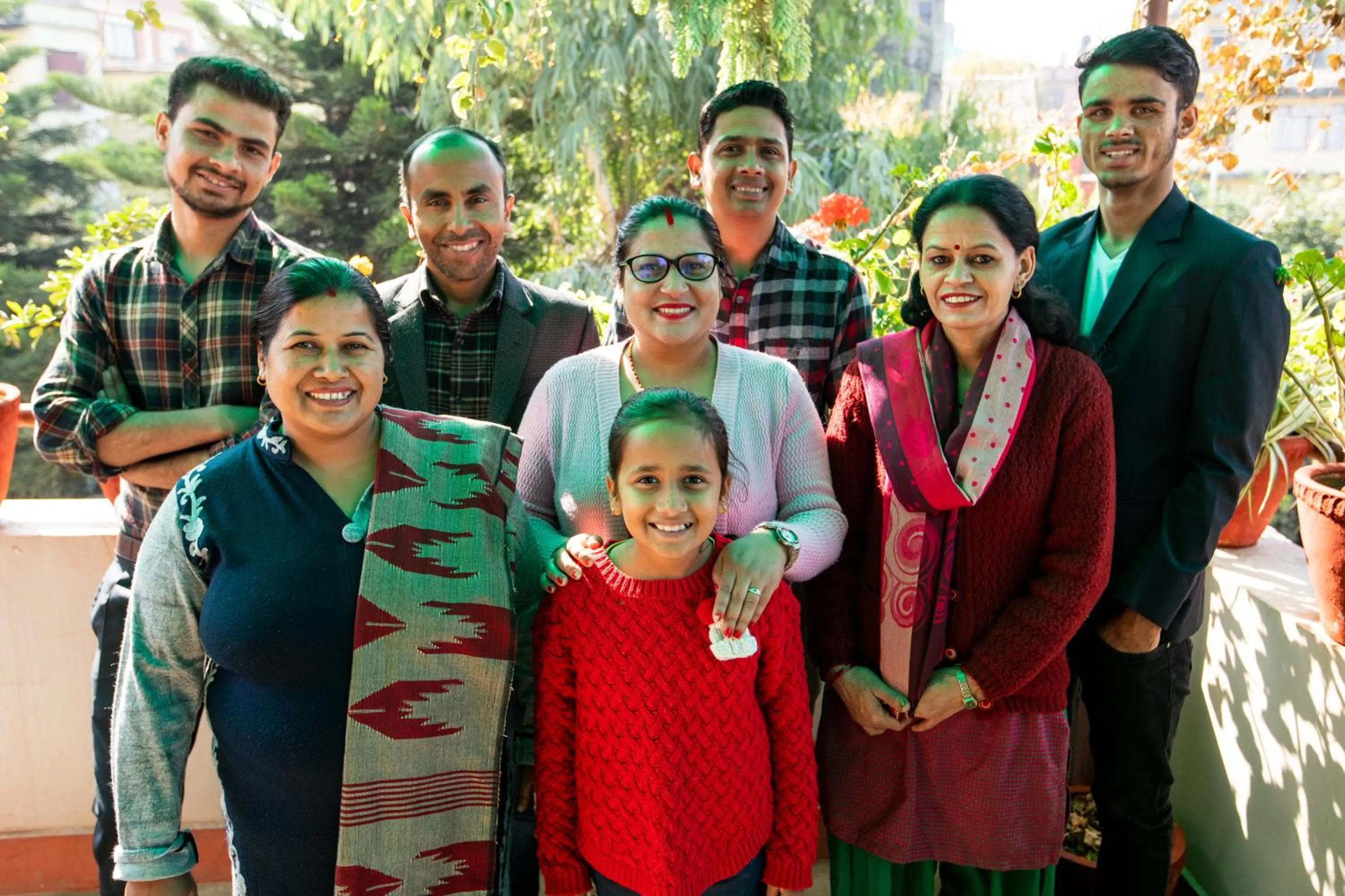 Staff in Kathmandu Sunny Hotel