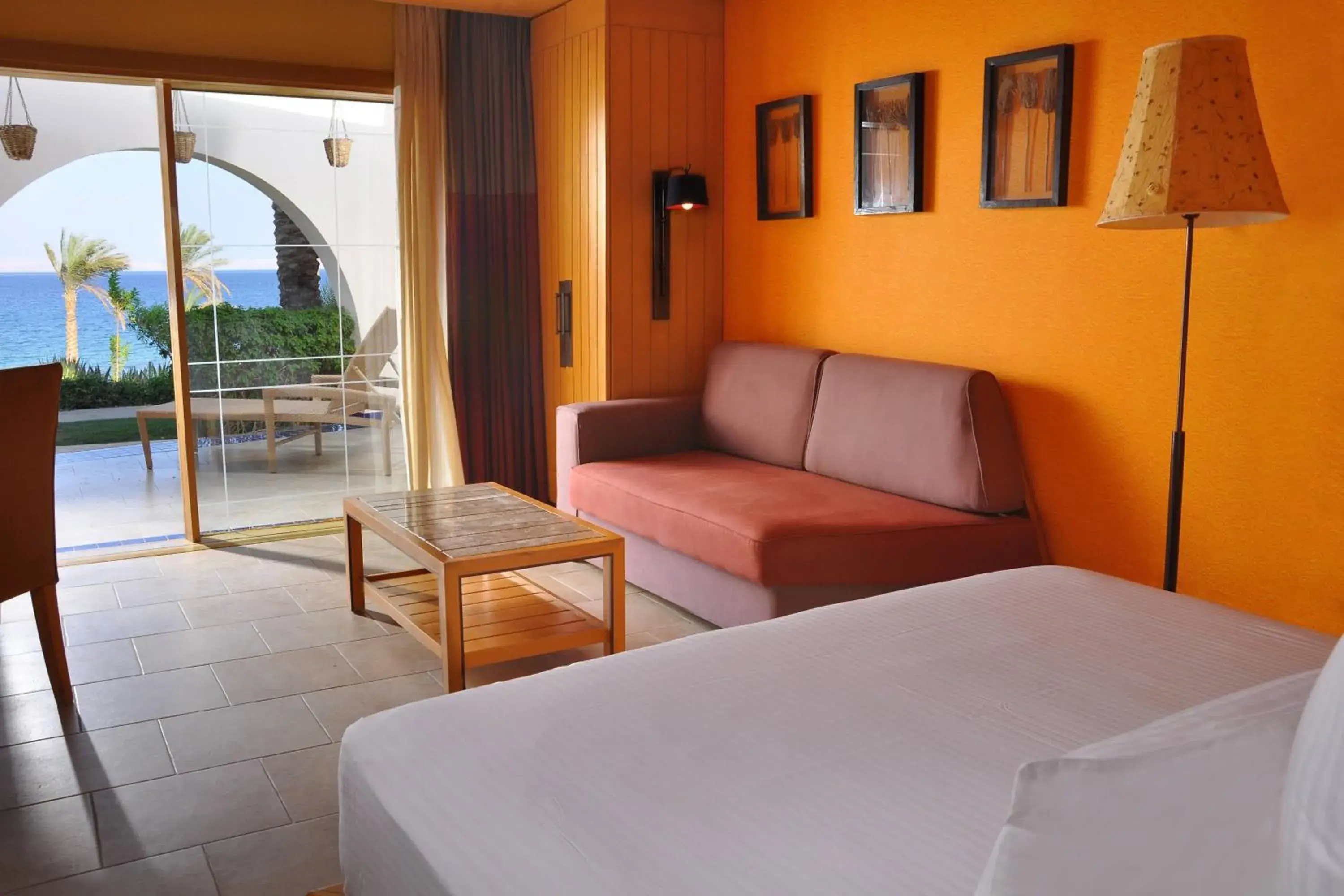 Bed in Retac Qunay Dahab Resort & SPA Bed in Retac Qunay Dahab Resort & SPA