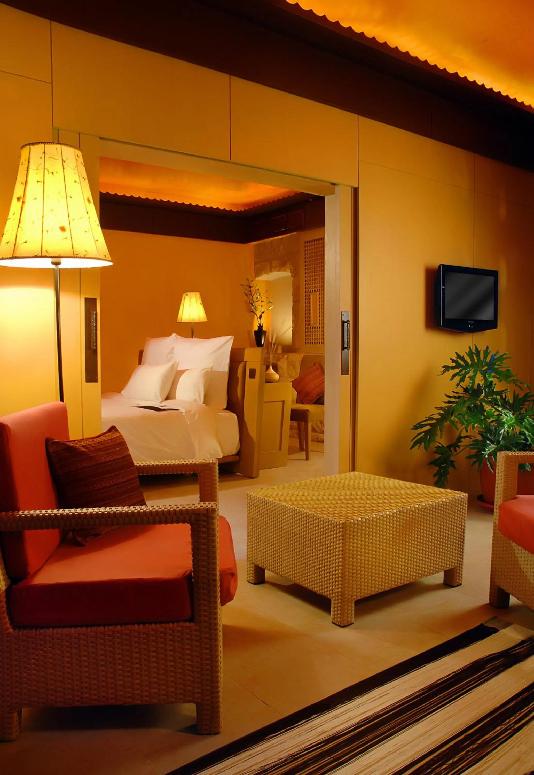 Patio, Bed in Retac Qunay Dahab Resort & SPA