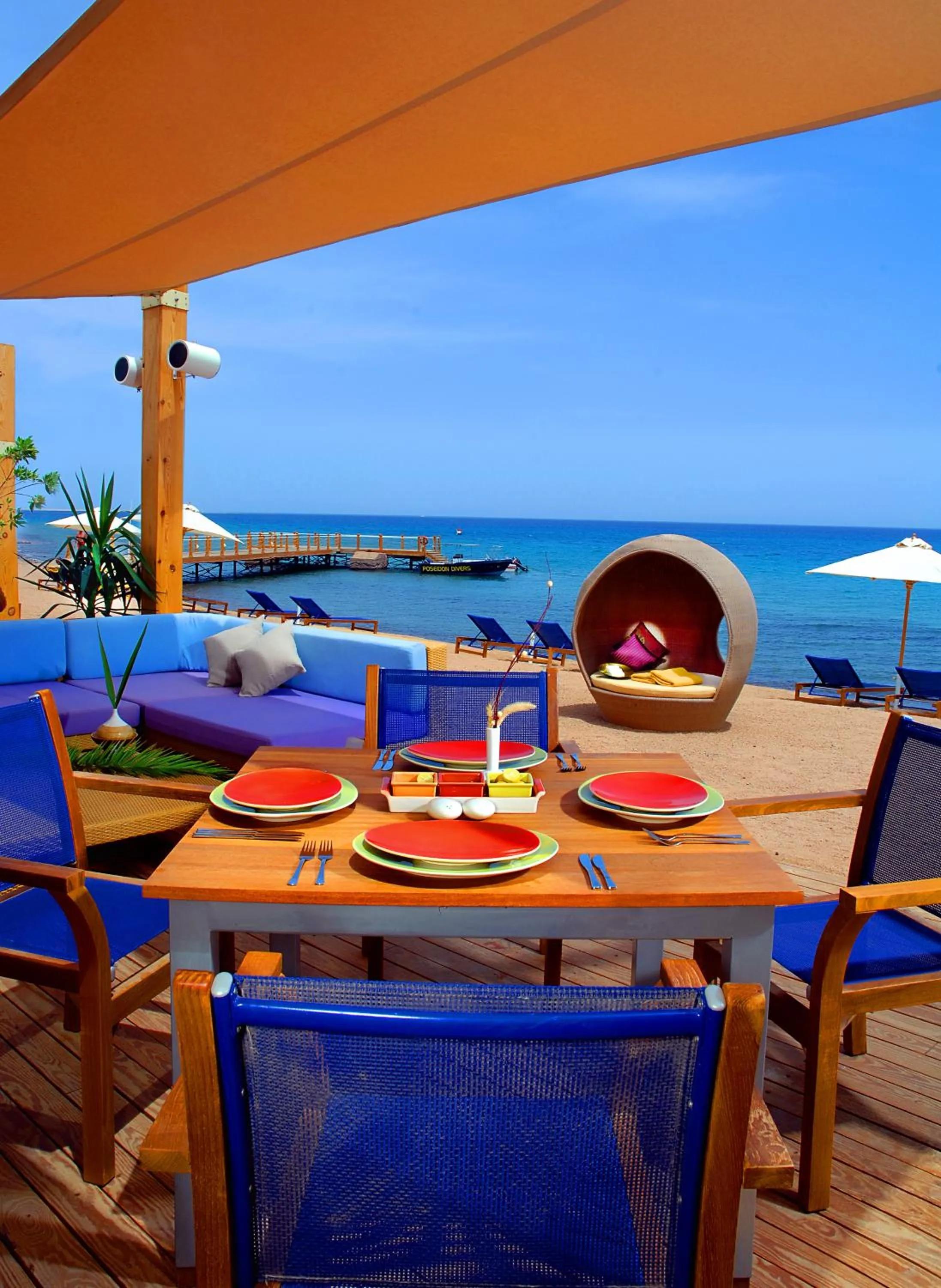 Restaurant/places to eat in Retac Qunay Dahab Resort & SPA