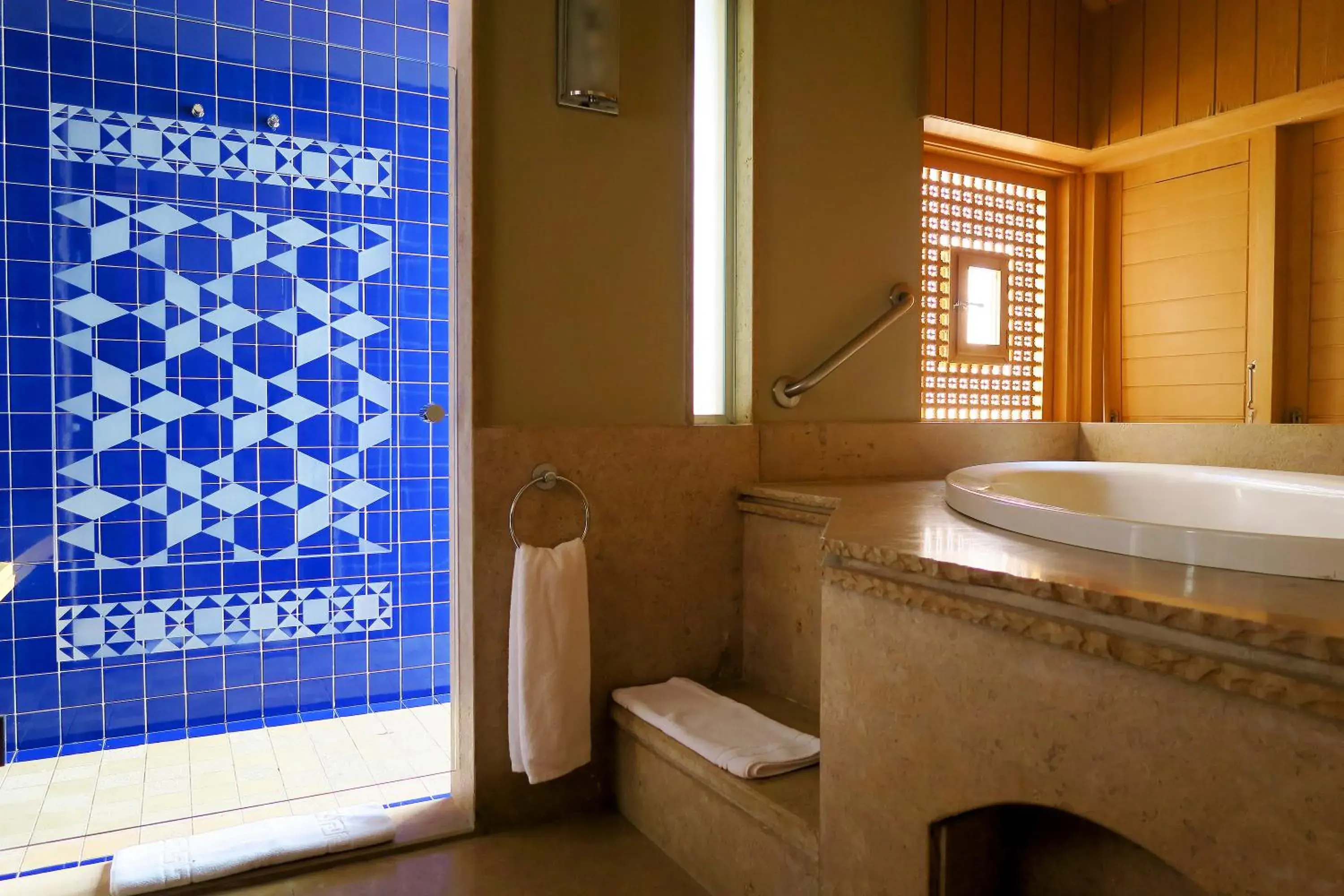 Bathroom in Retac Qunay Dahab Resort & SPA Bathroom in Retac Qunay Dahab Resort & SPA