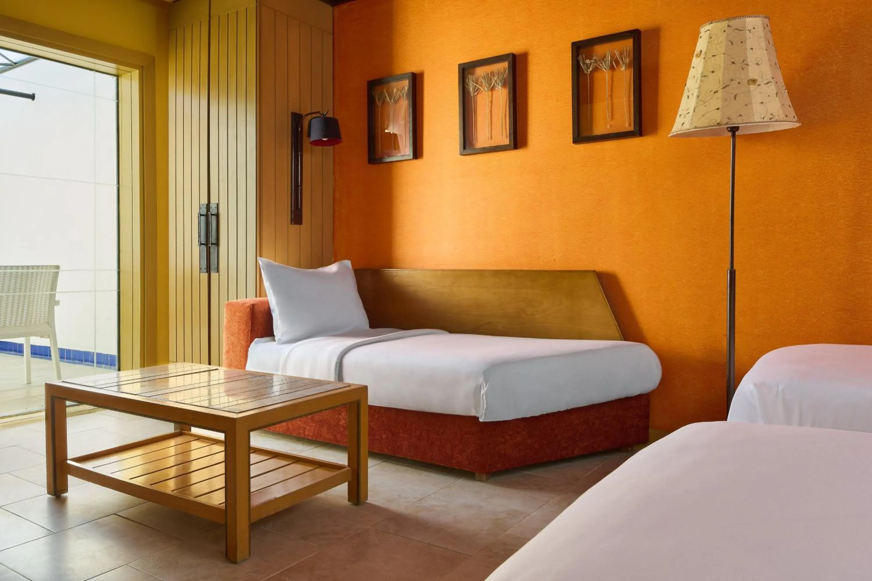Bed in Retac Qunay Dahab Resort & SPA
