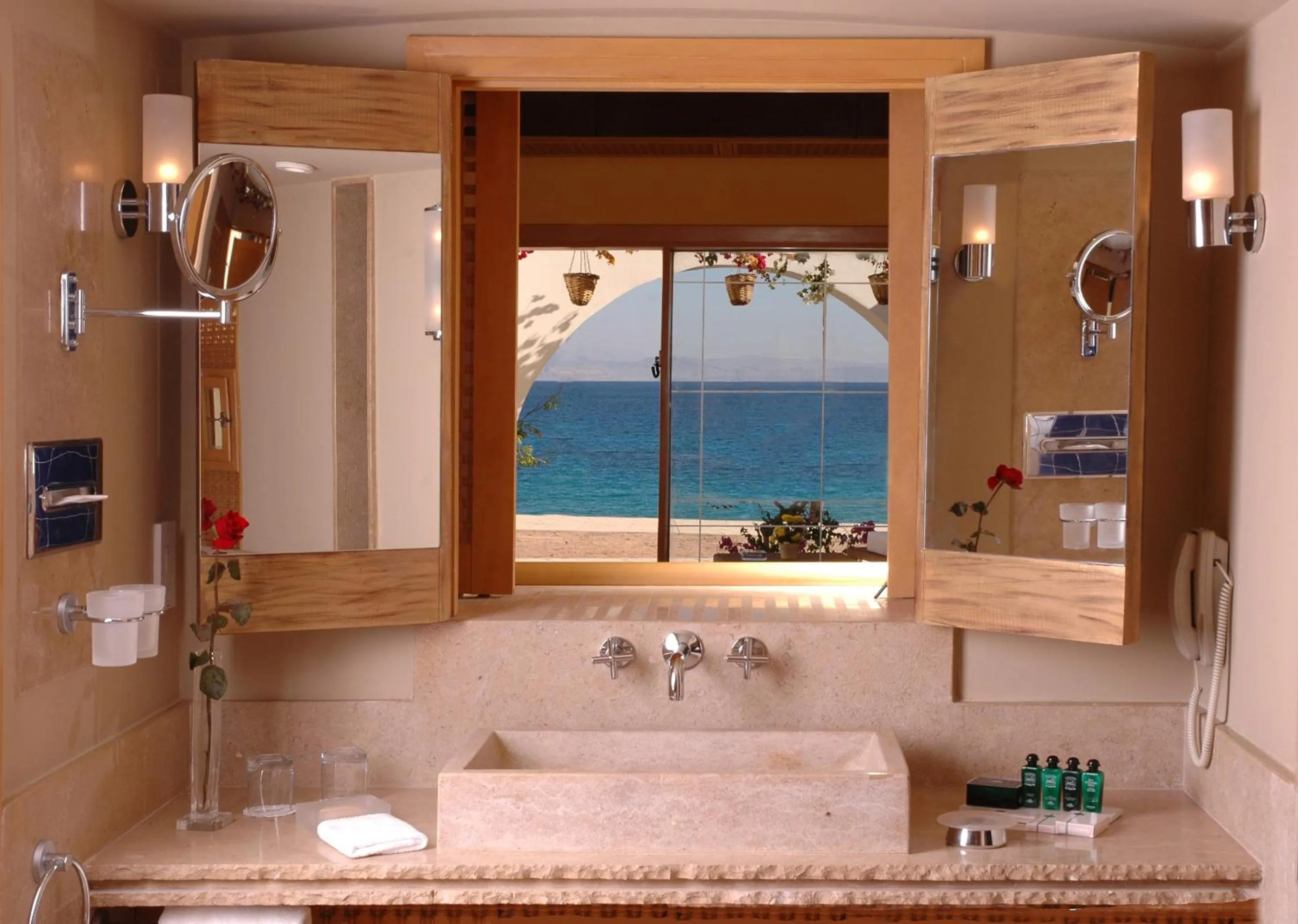 Shower in Retac Qunay Dahab Resort & SPA