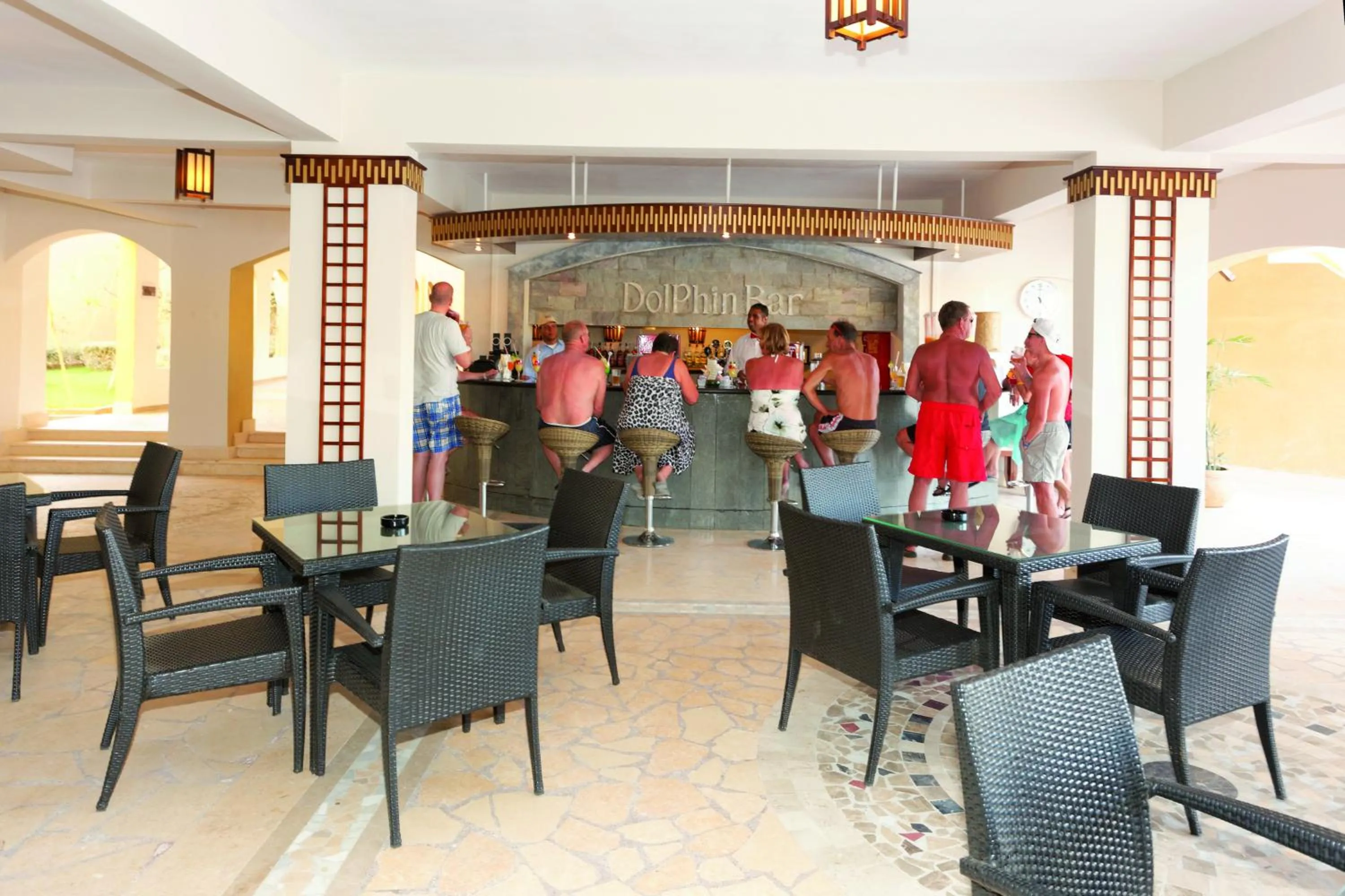 Lounge or bar in Three Corners Fayrouz Plaza Beach Resort