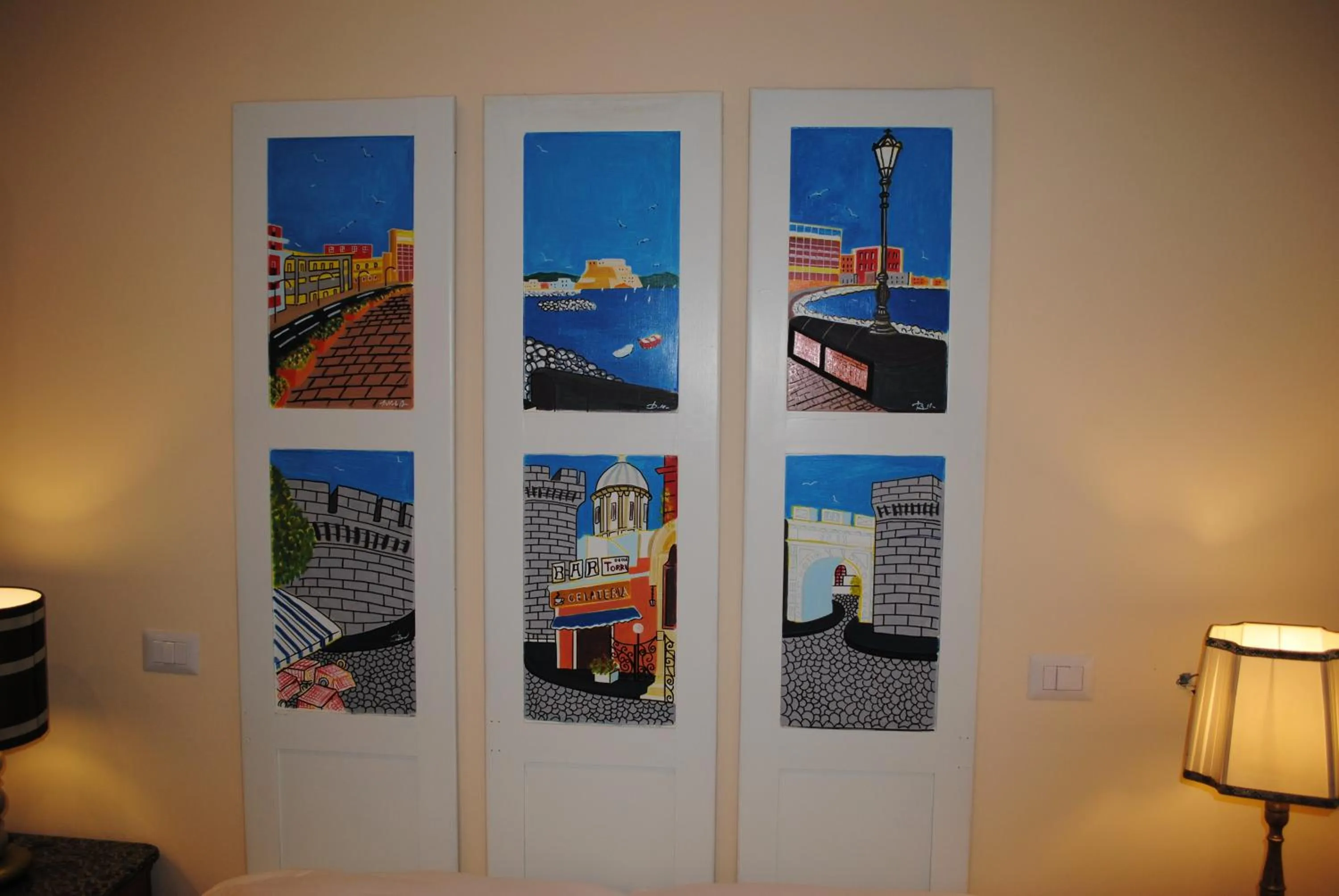 Decorative detail in Le Stanze di Angela