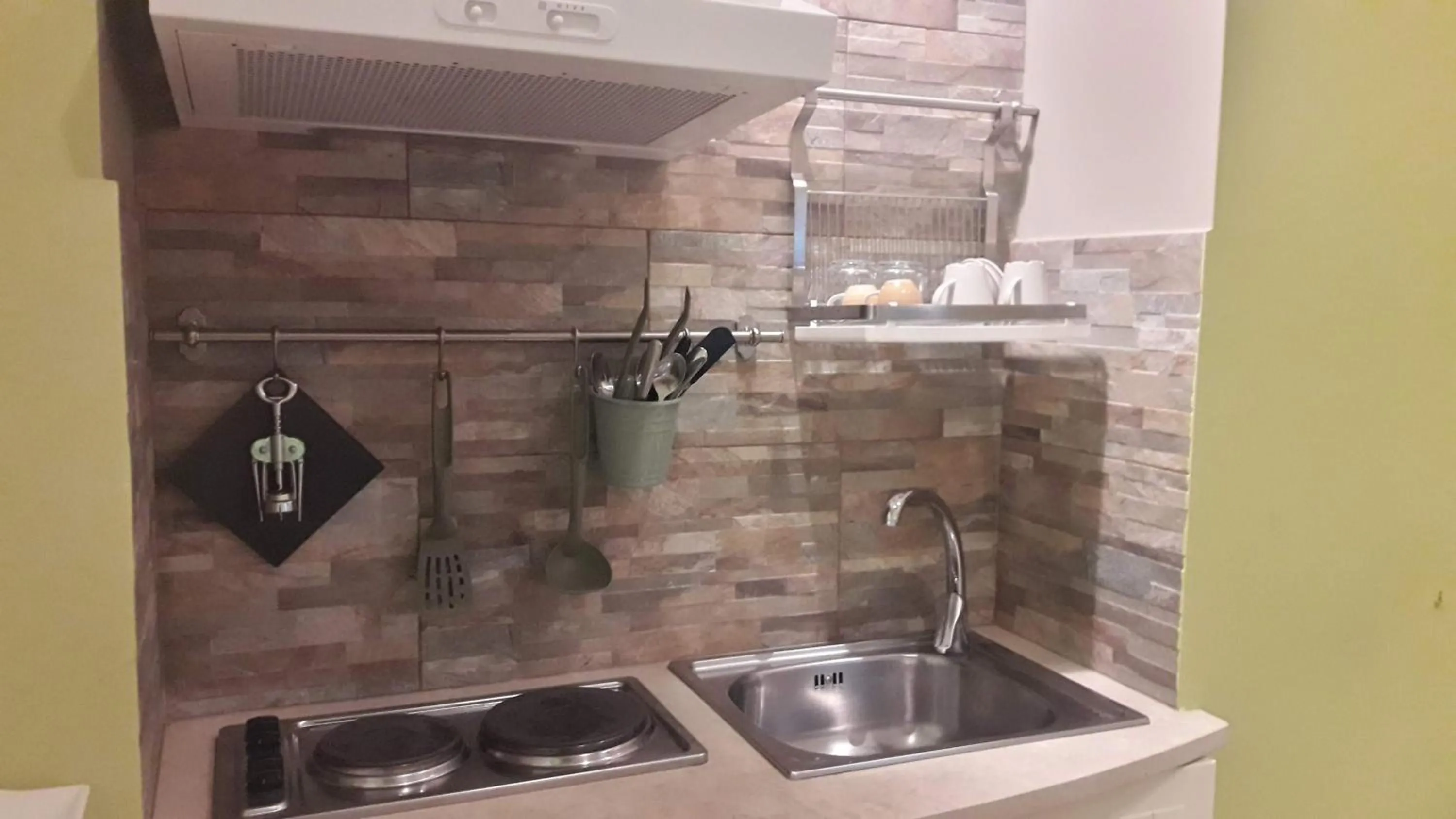 Kitchen or kitchenette in Le Stanze di Angela