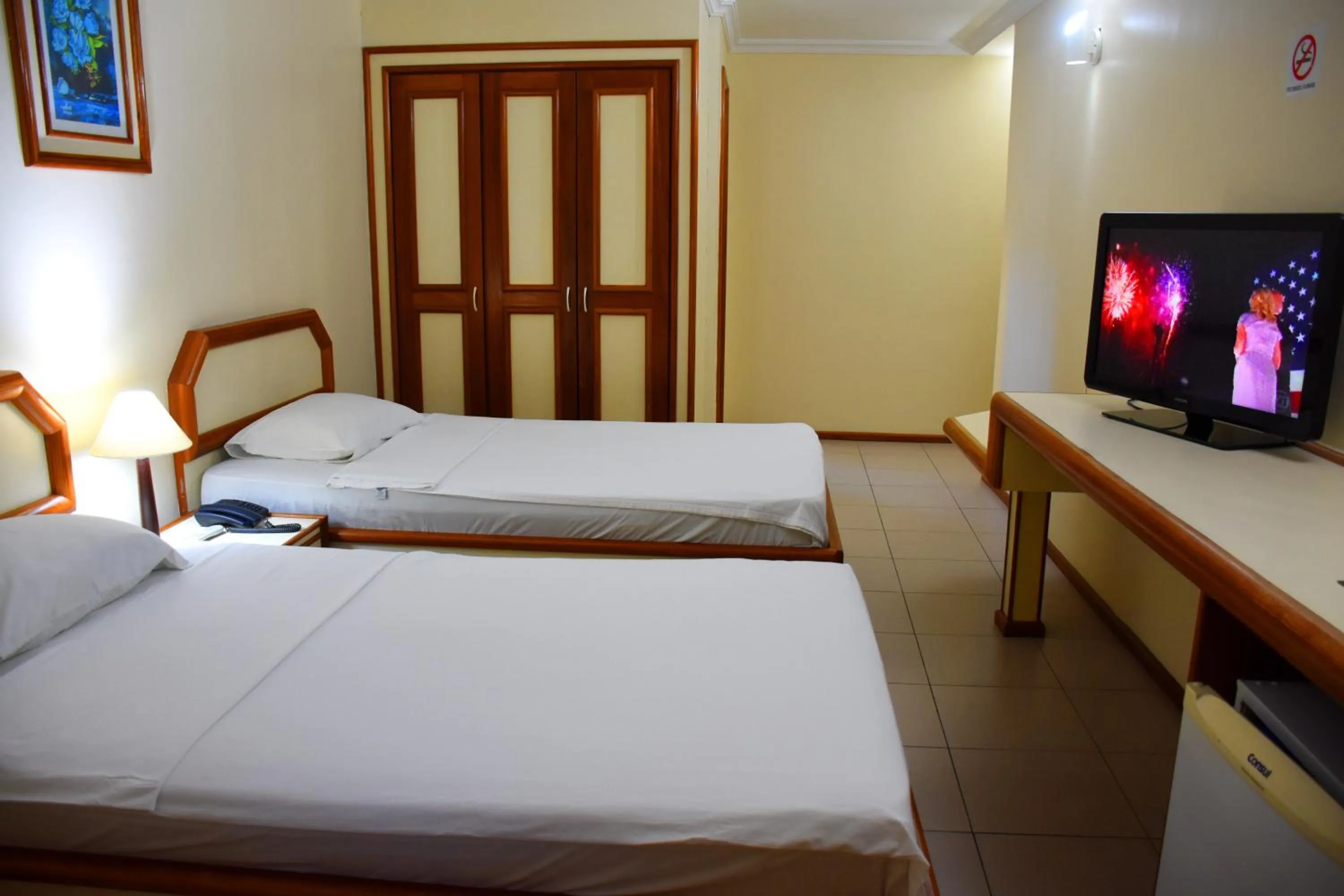 TV and multimedia, Bed in Hotel Grão Para
