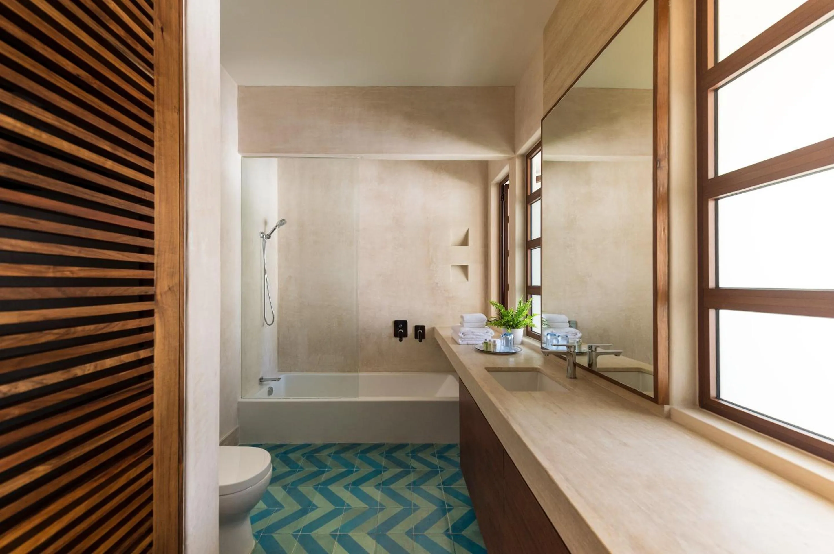 Bathroom in Hotel Tiki Tiki Tulum