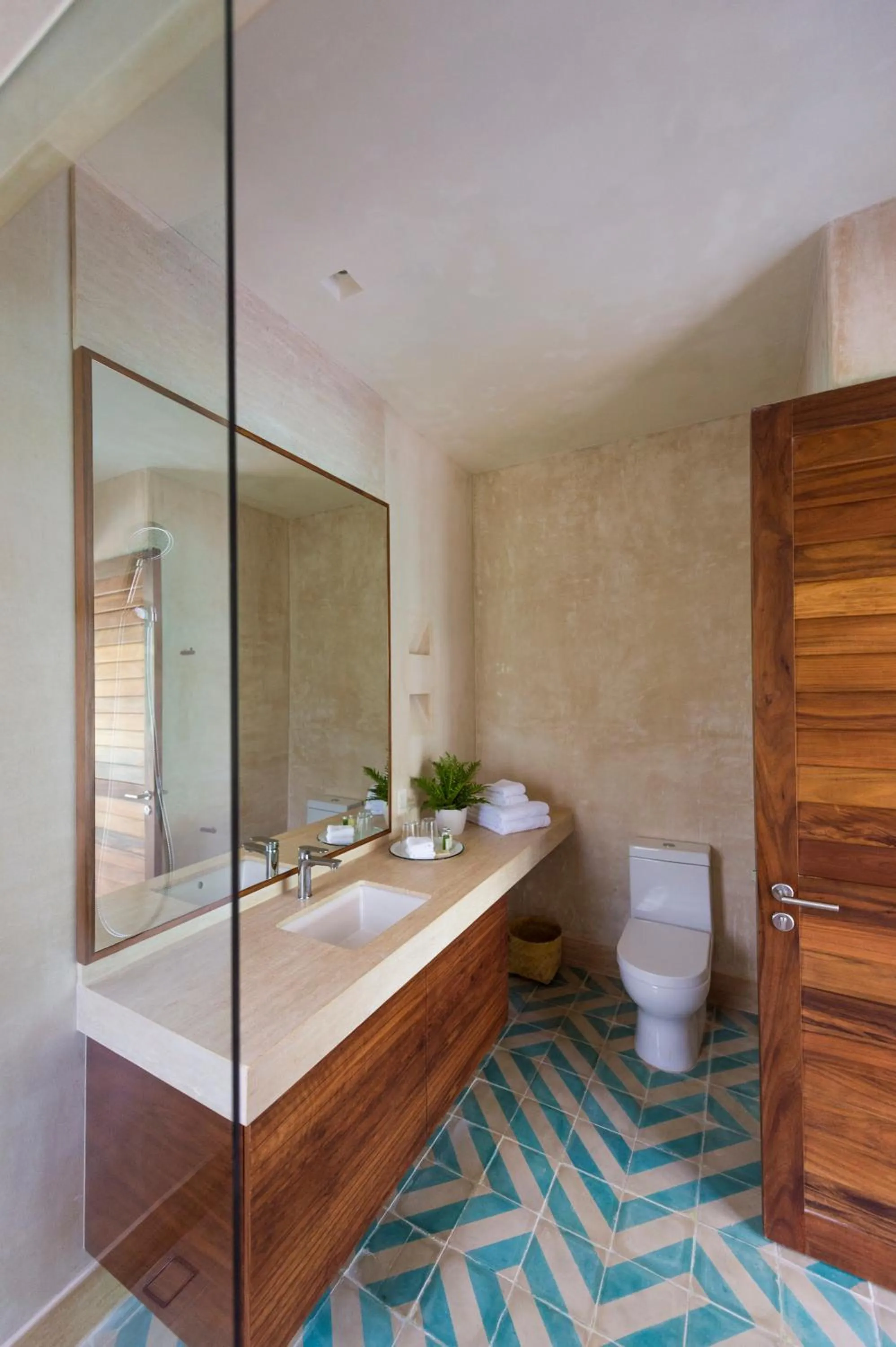 Bathroom in Hotel Tiki Tiki Tulum