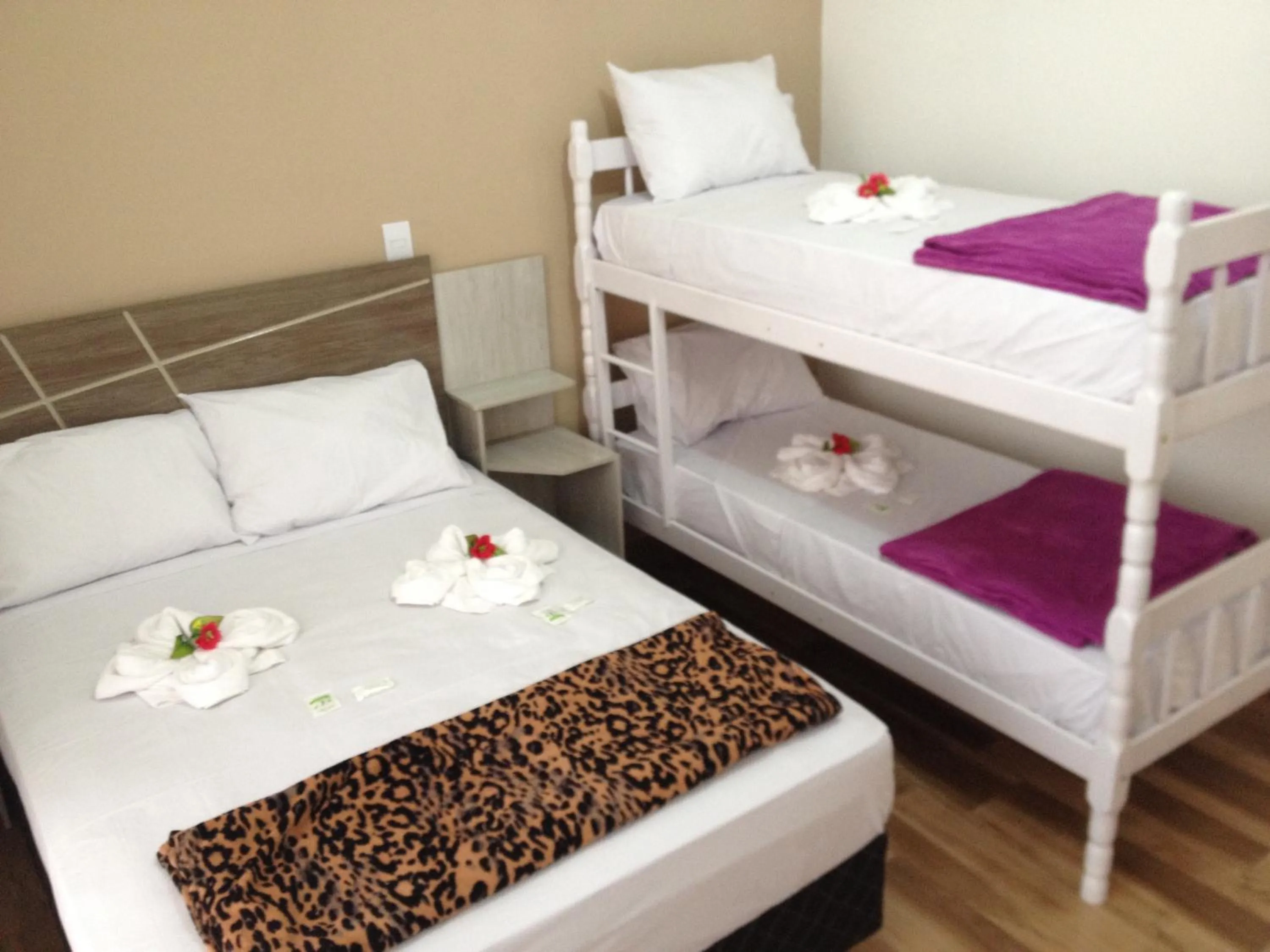 Bed in Pousada Suite Master Bella Mar