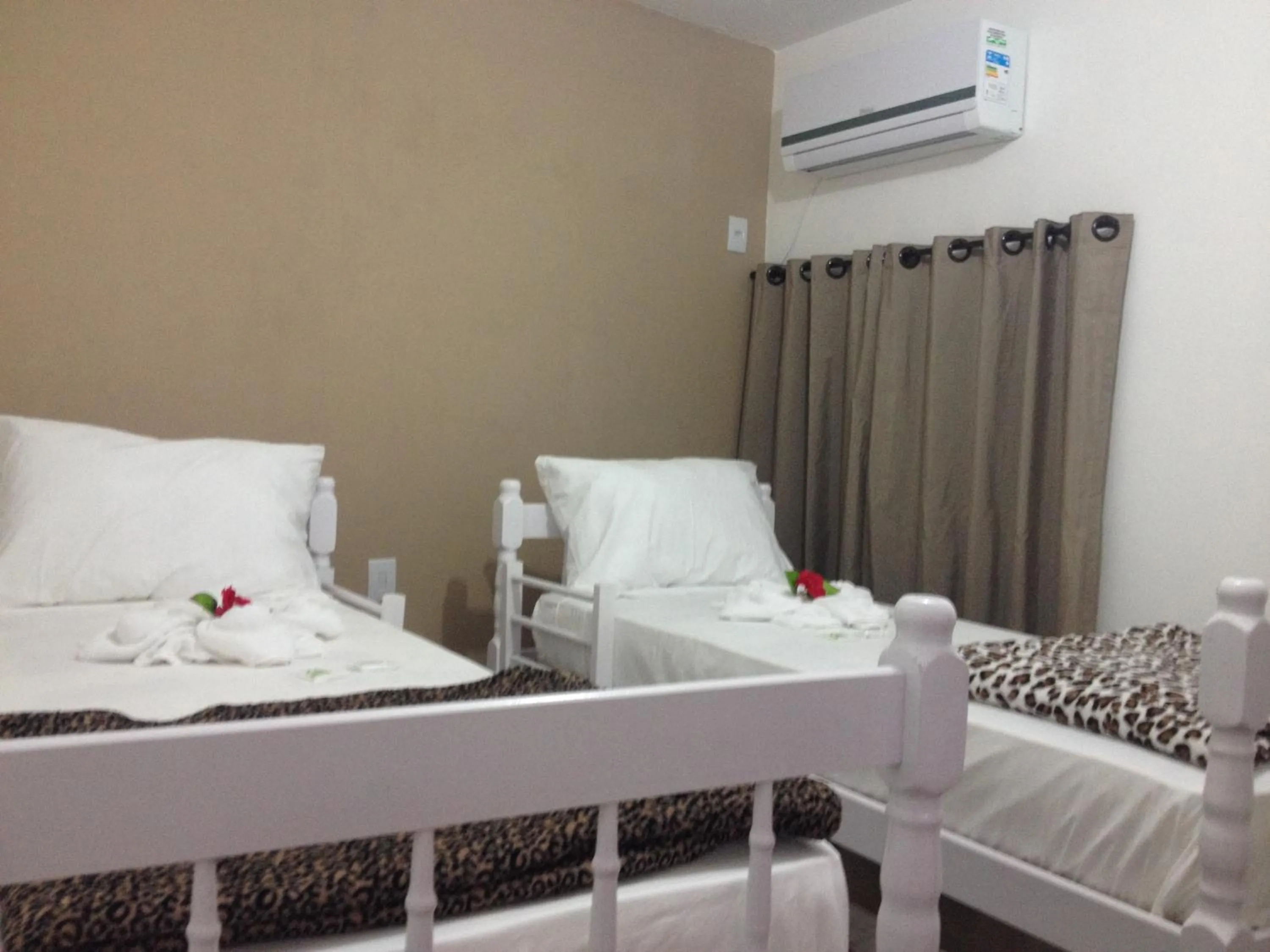 Bed in Pousada Suite Master Bella Mar